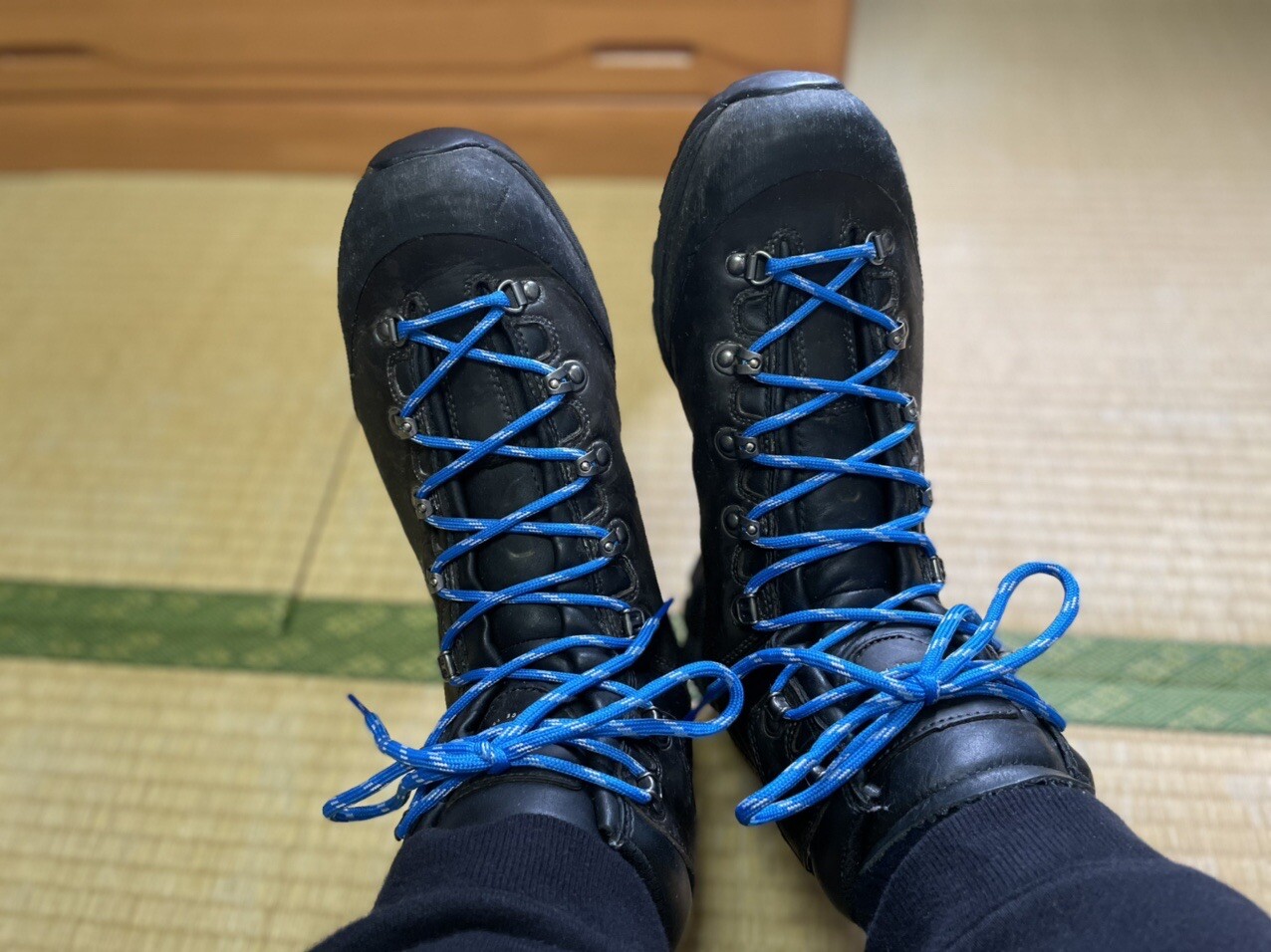 モンベルの登山靴って 純正の靴ヒモだけ買 ガッキー へなちょこノッポの登山日記 さんのモーメント Yamap ヤマップ