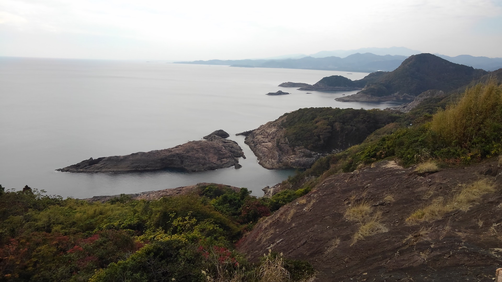 柱状節理スゲッ 黒田の家臣 馬ヶ背 クルスの海 サンポウ 米ノ山 こばみさんの米ノ山 日向市 の活動日記 Yamap ヤマップ