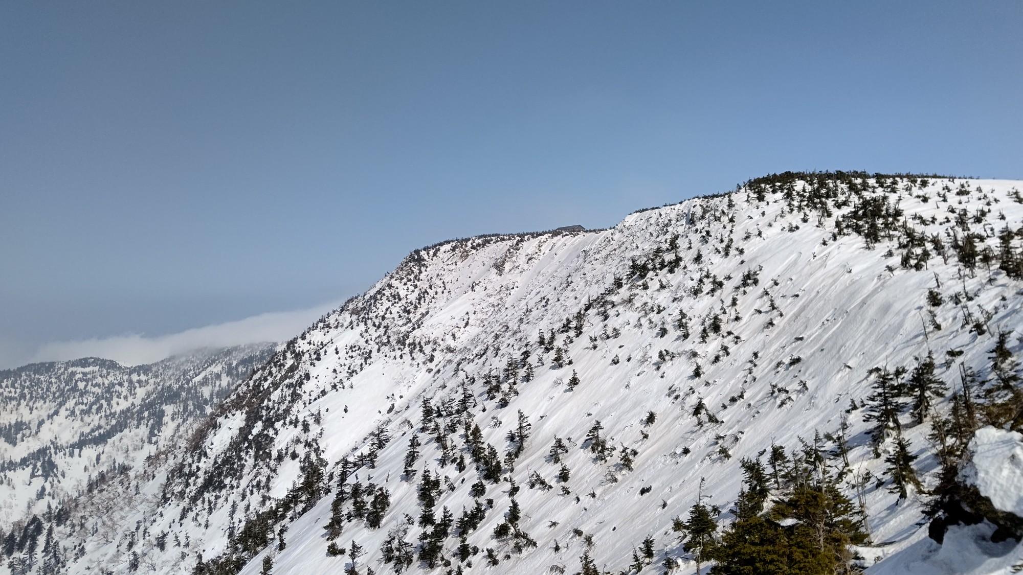 残雪の苗場山に登ってみた ようすけさんの苗場山 赤倉山 佐武流山の活動データ Yamap ヤマップ
