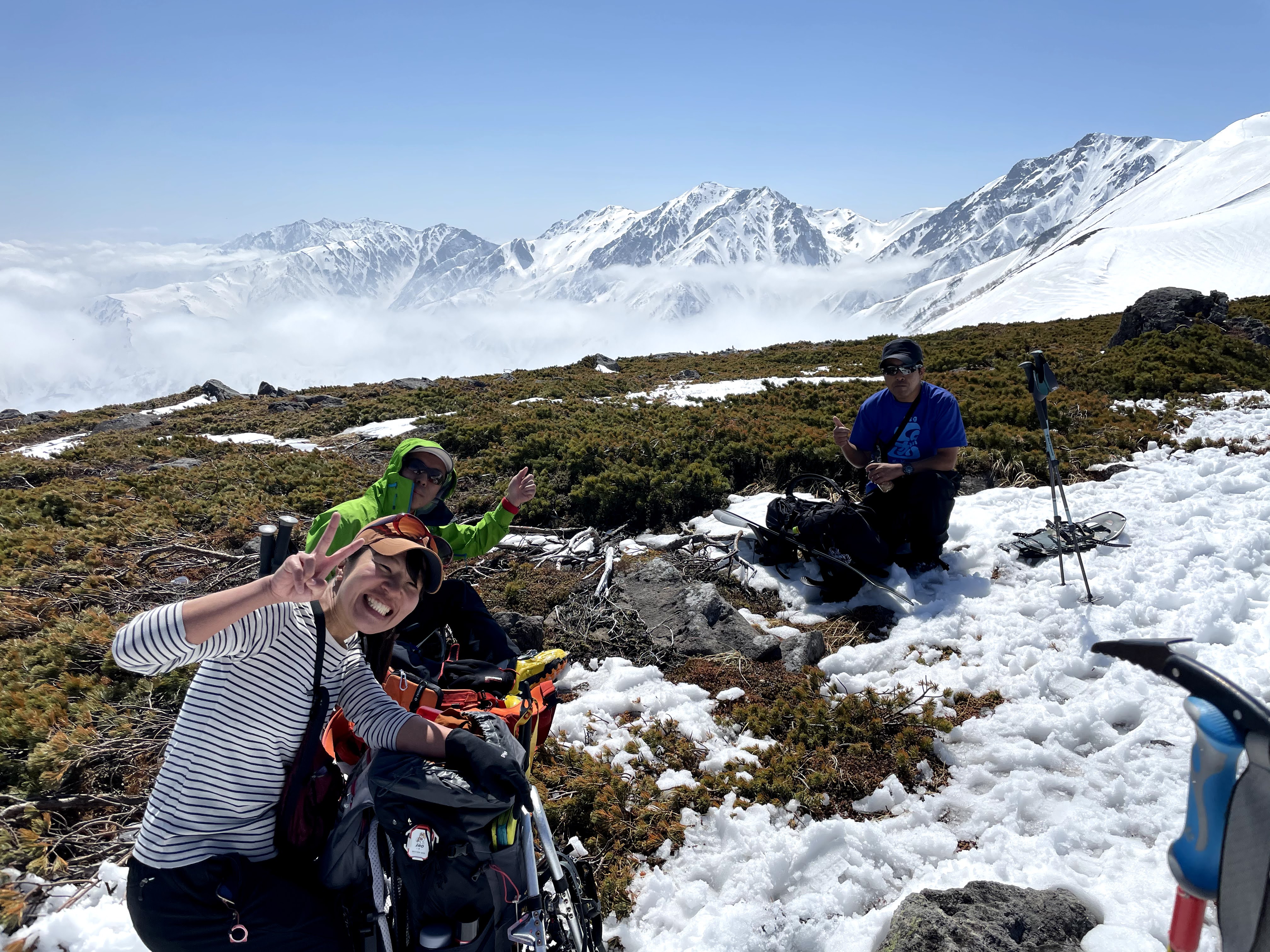 白馬乗鞍21 04 03 木こりじいさんさんの白馬岳 小蓮華山の活動データ Yamap ヤマップ