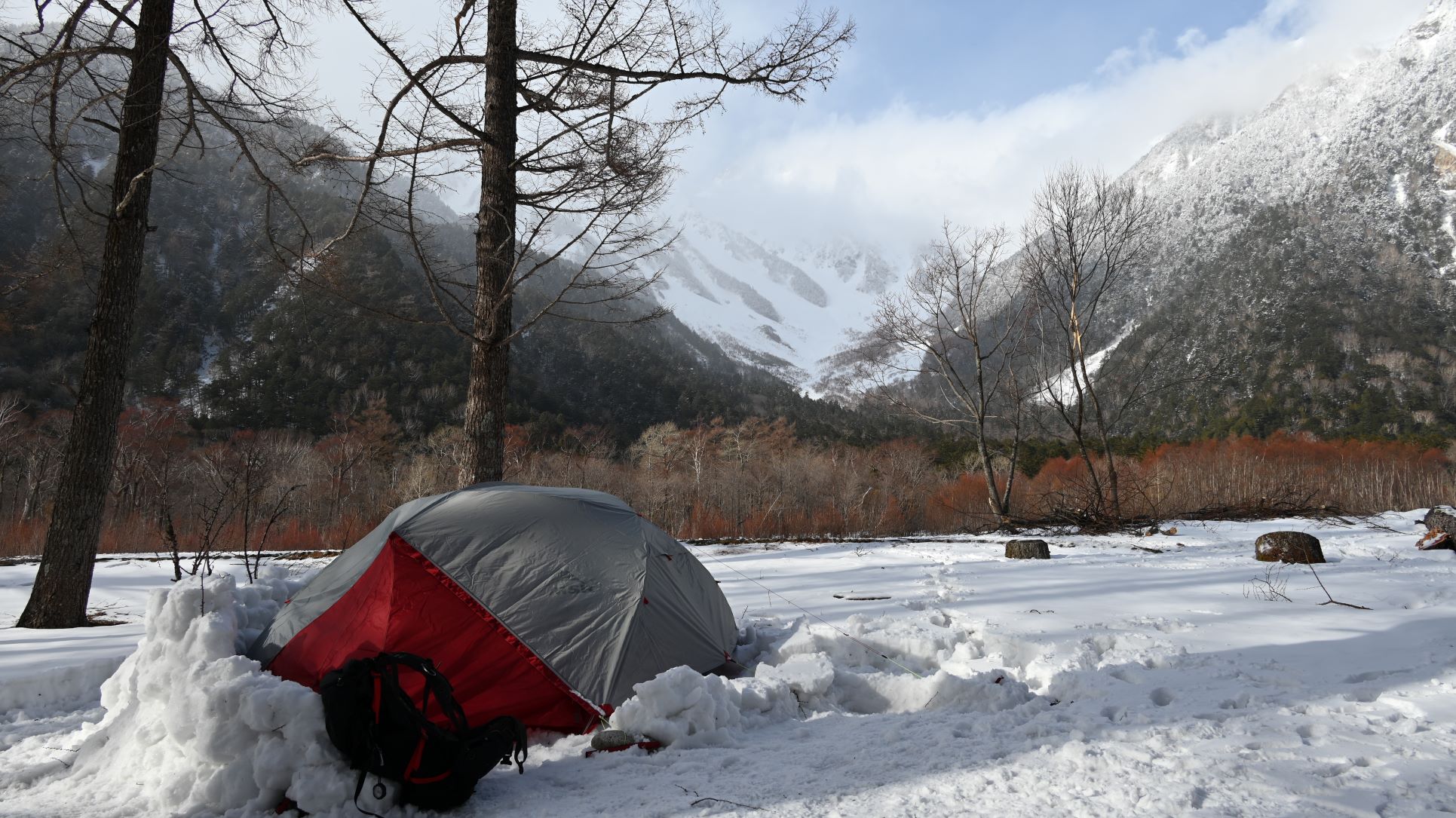 上高地 小梨平キャンプ場で冬キャンプ Yasz Wanさんの槍ヶ岳 穂高岳 上高地の活動日記 Yamap ヤマップ