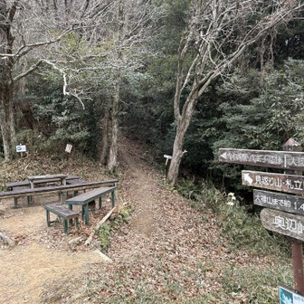 紀泉アルプス・飯盛山・ボンデン山 奥辺峠