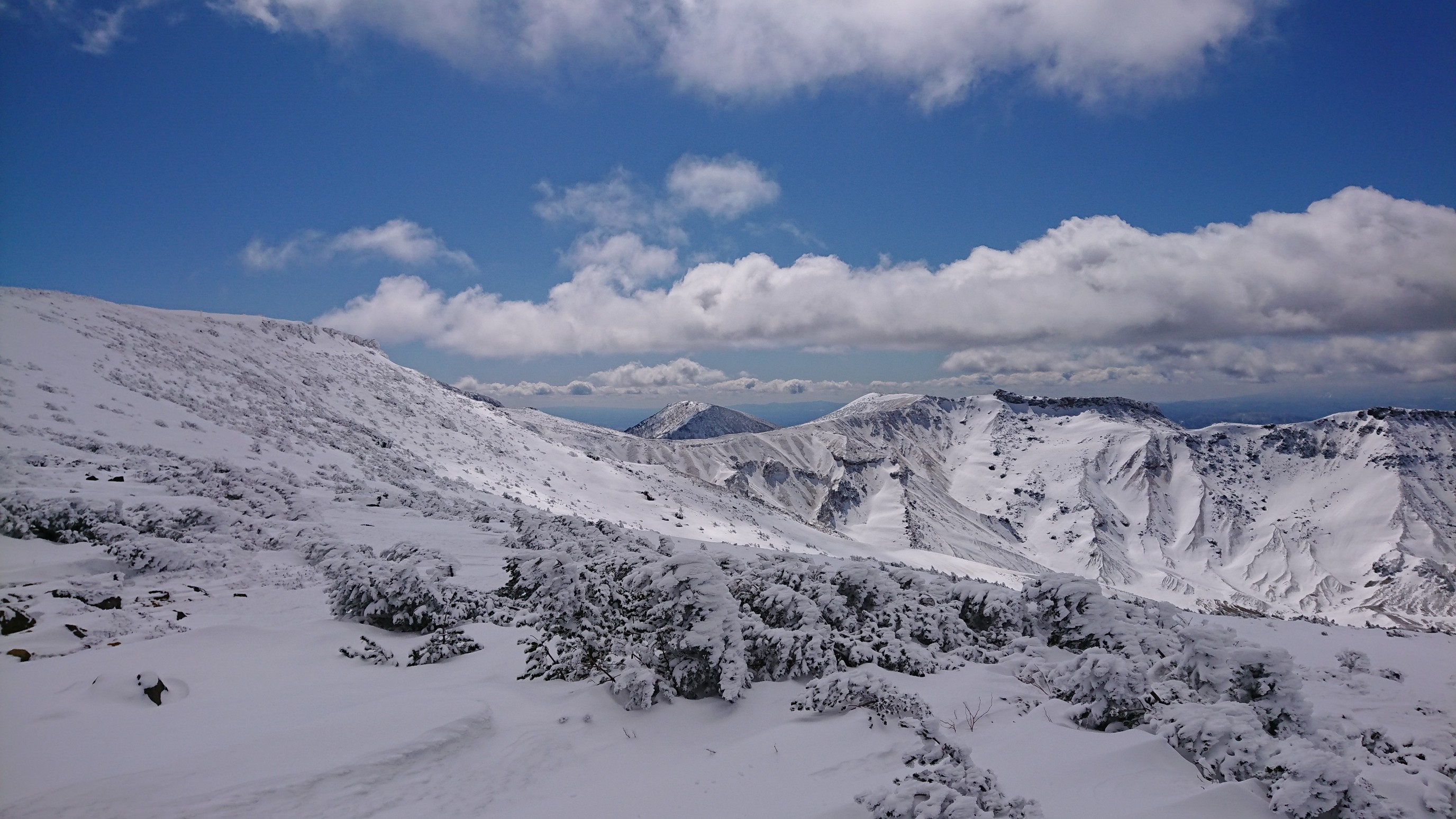 安達太良連峰縦走ー鬼面山より 03 15うつくしま百名山39座 ツネッキー さんの安達太良山 箕輪山 鬼面山の活動日記 Yamap ヤマップ