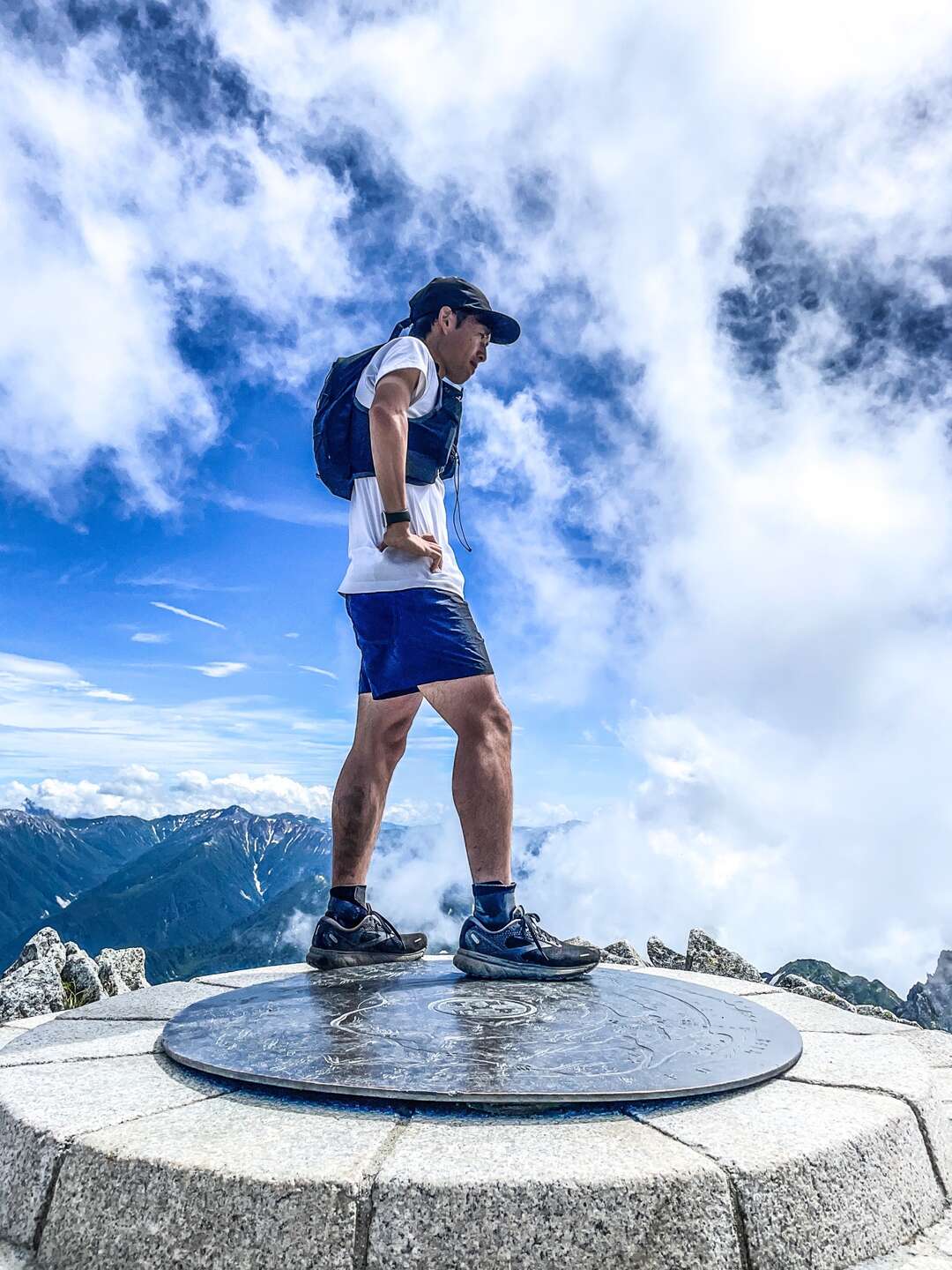 中大日岳・奥大日岳・別山・真砂岳・立山(富士ノ折立)・立山(大汝山)・立山(雄山)