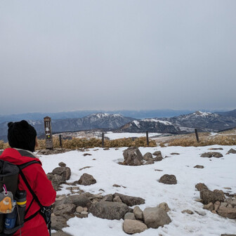 霧ヶ峰・車山・大笹峰 煙っているが綺麗です