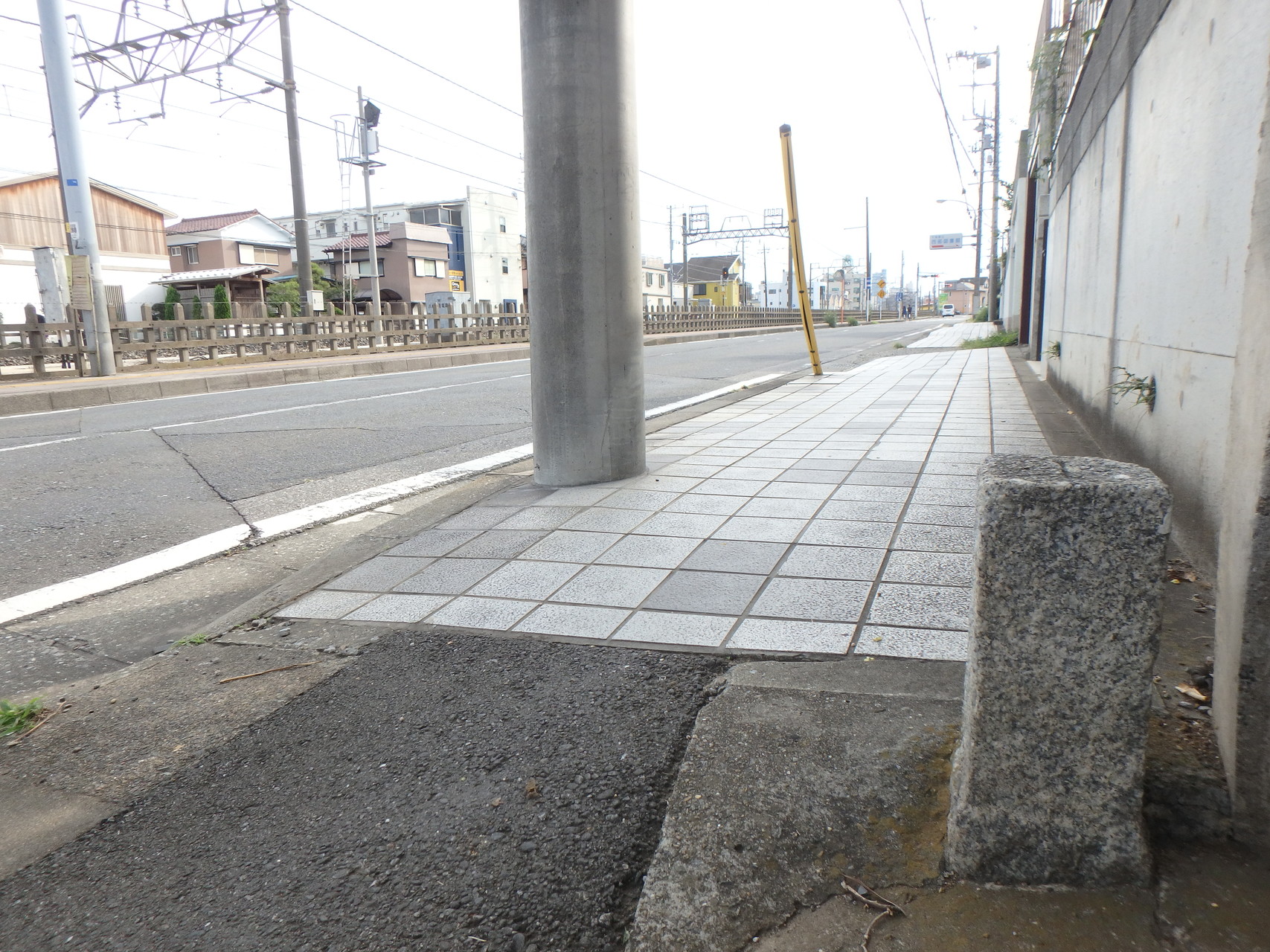 鉄道連隊演習線廃線跡（代替路線＝新京成電鉄（元山～八柱））