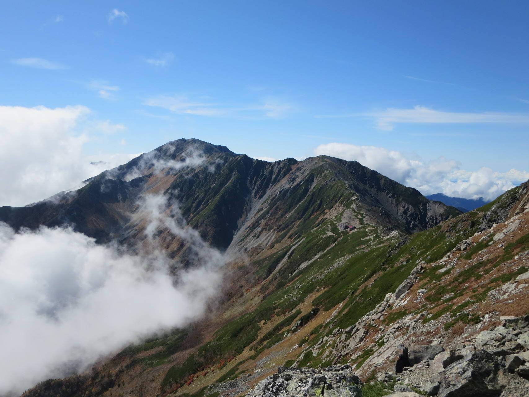 百名山の北岳3 193m 日本で2番目に高い山へ Tuntunさんの北岳 間ノ岳 農鳥岳の活動データ Yamap ヤマップ