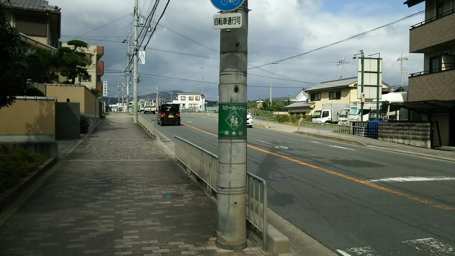 竜王山(茨木市)・阿武山 南北は亀岡街道