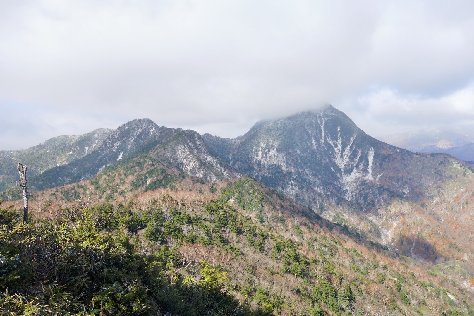 庚申山 積雪で鋸山までの予定が庚申山で撤退 赤城榛名さんの皇海山 袈裟丸山 庚申山の活動データ Yamap ヤマップ