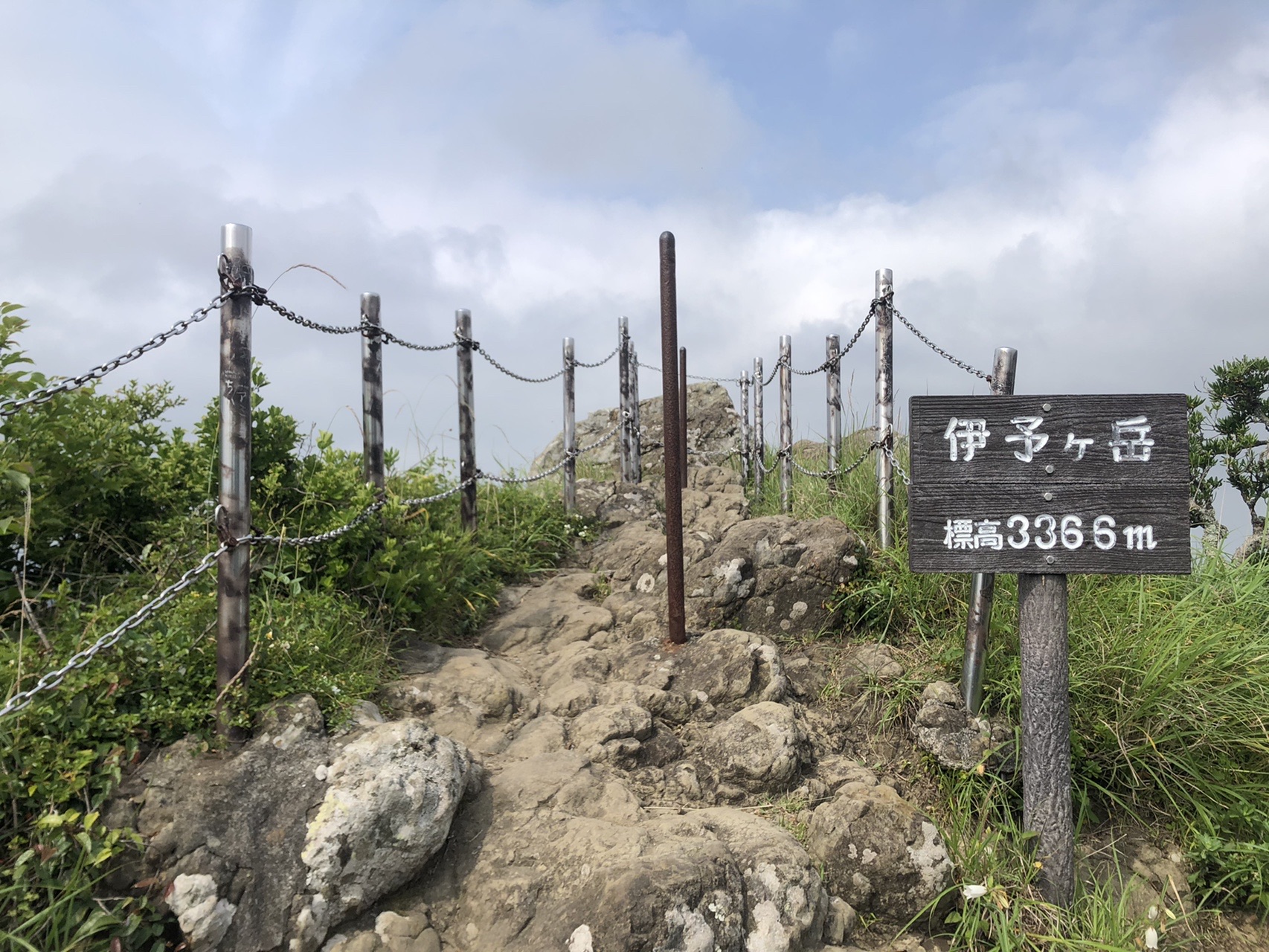 伊予ヶ岳 富山 ヤマノススメ のんのんびより聖地巡礼 アヲさんの伊予ヶ岳 人骨山 津森山の活動データ Yamap ヤマップ