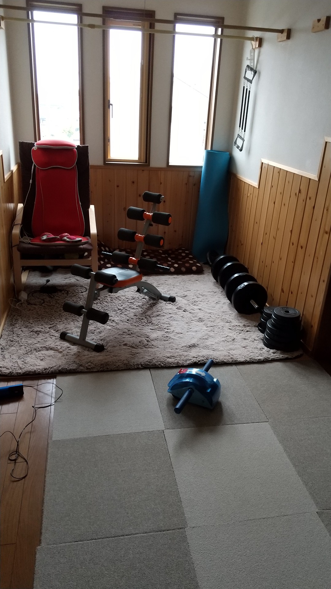 天気の悪い日は家で筋トレ 私の筋トレ ハリネズミさんのモーメント Yamap ヤマップ