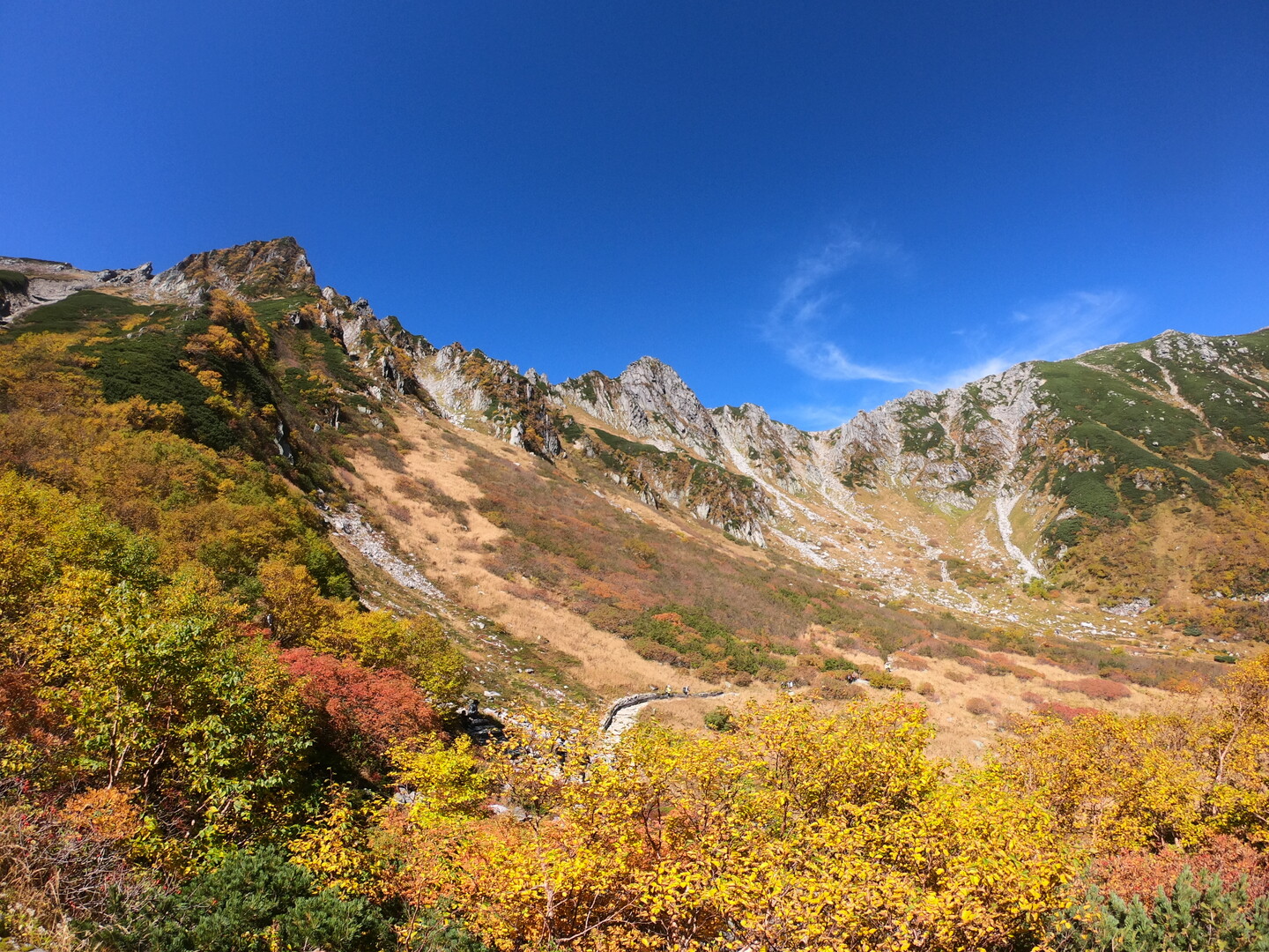 紅葉の千畳敷カール 木曽駒ヶ岳テント泊 Koji223さんの木曽駒ヶ岳 空木岳 越百山の活動日記 Yamap ヤマップ