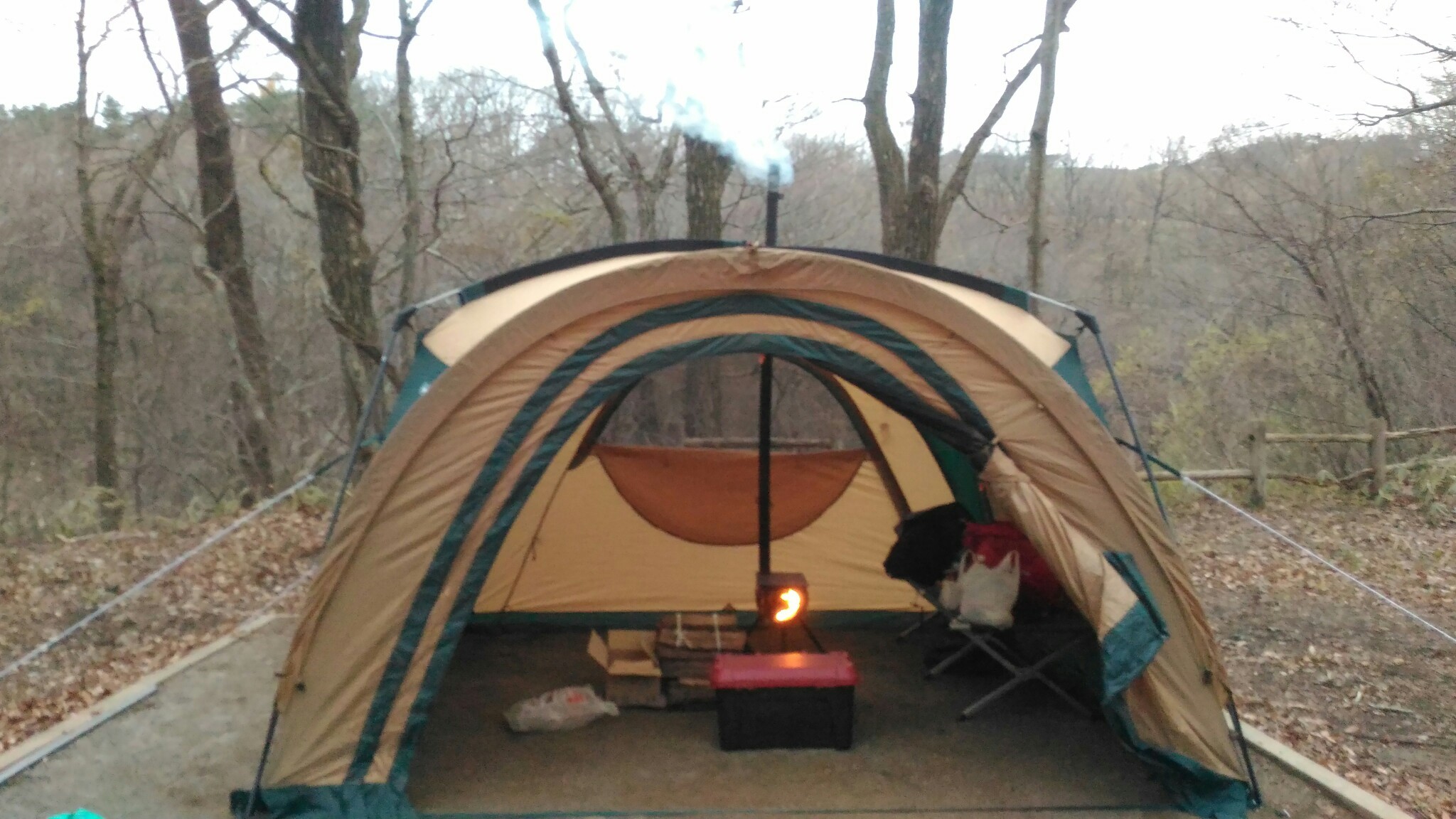 ザ 薪ストーブキャンプin那須高原 寒風の 幕と炎と茶 の予定だった 笑 の宴 ちゃんぺーたさんの茶臼岳 那須岳 三本槍岳 赤面山の活動日記 Yamap ヤマップ