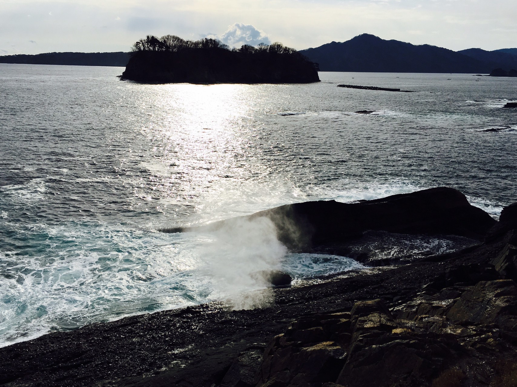 みちのく潮吹トレイル 潮吹穴 松月浜 山姥さんのみちのく潮風トレイル 宮古市北部 宮古市中部ルートの活動データ Yamap ヤマップ