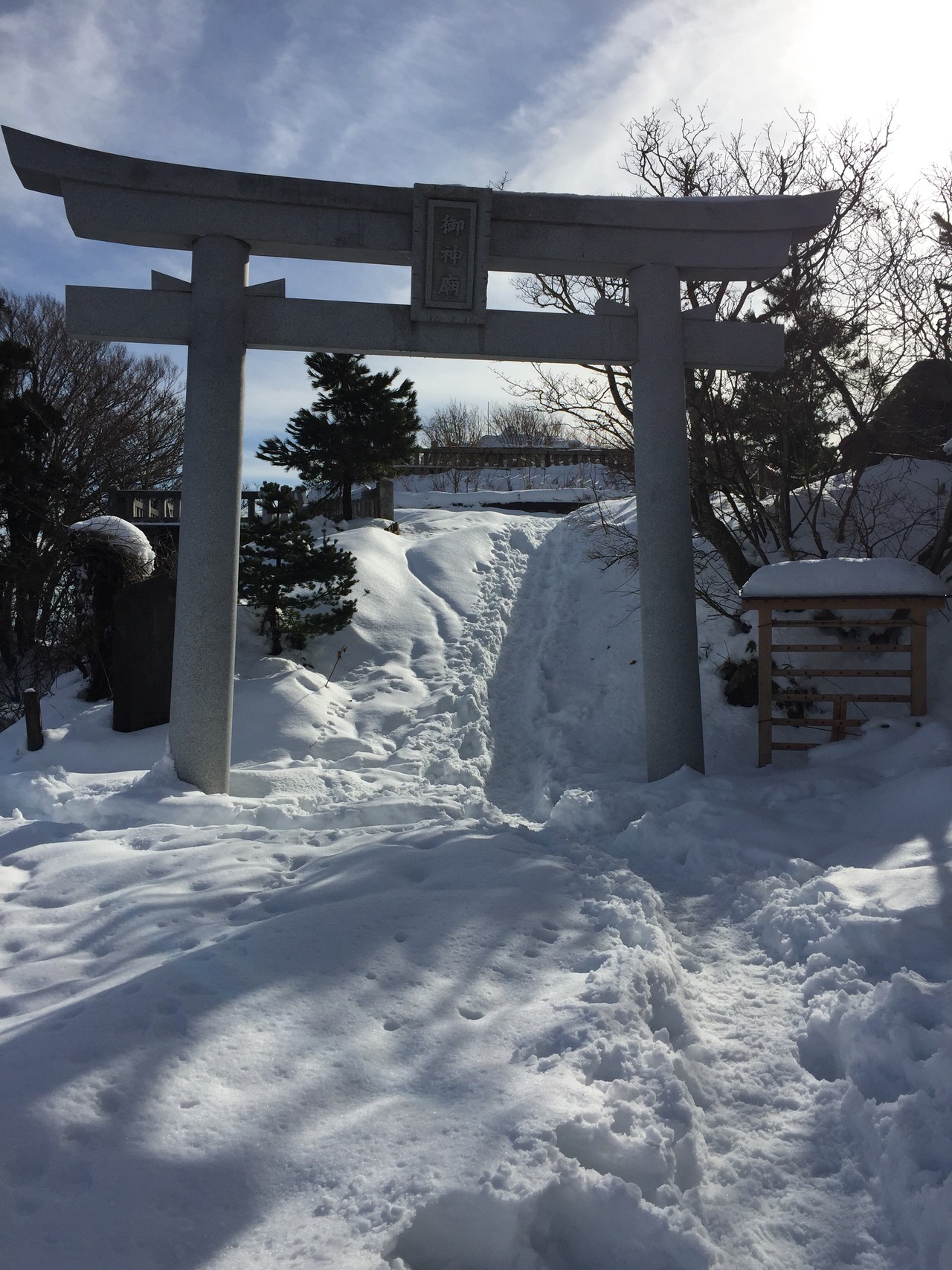 冬山デビュー 弥彦山表参道ルート 桜花さんの角田山の活動データ Yamap ヤマップ