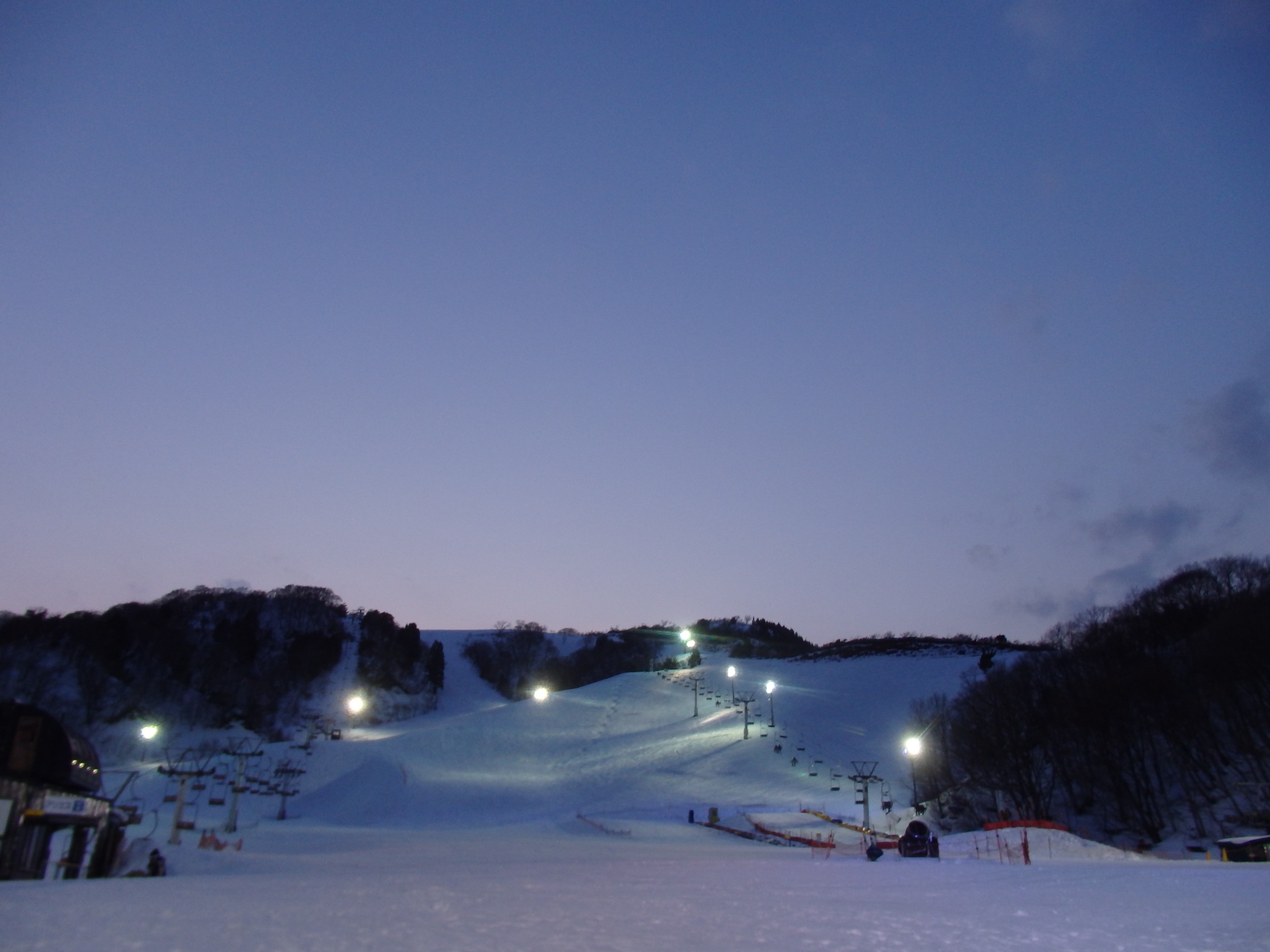 余呉高原リゾートヤップ ナイター ぷちとまとさんの籾ヶ岳 河内山の活動データ Yamap ヤマップ