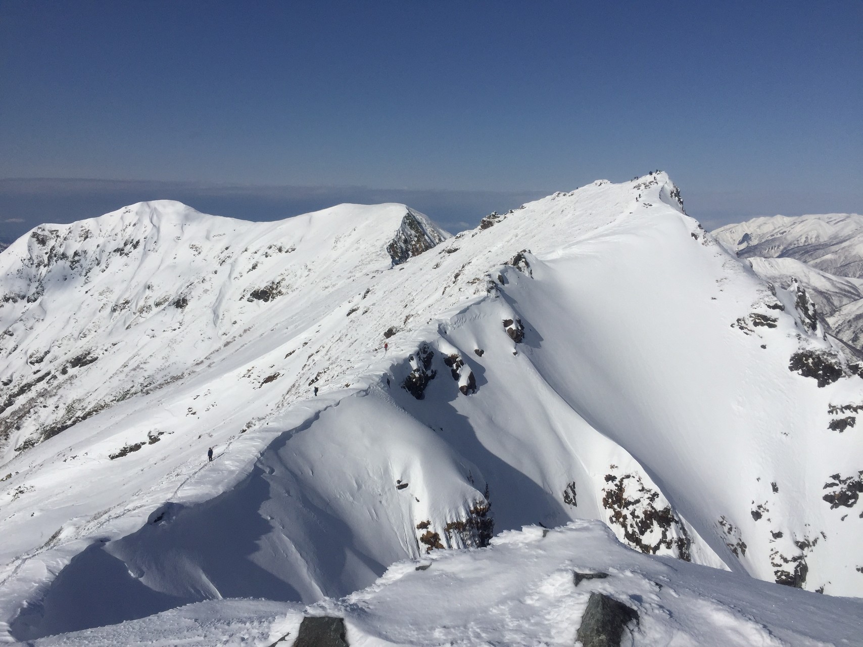 魔の山 谷川岳雪山日帰り登山 うまそさんの谷川岳 七ツ小屋山 大源太山の活動データ Yamap ヤマップ