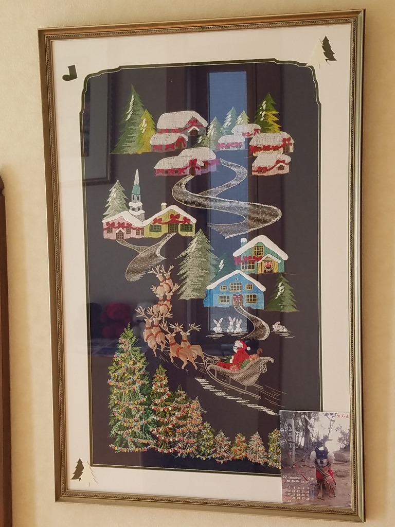 高尾山でメリークリスマス クロちゃん カレンダー Kikoさんの高尾山 陣馬山 景信山の活動データ Yamap ヤマップ