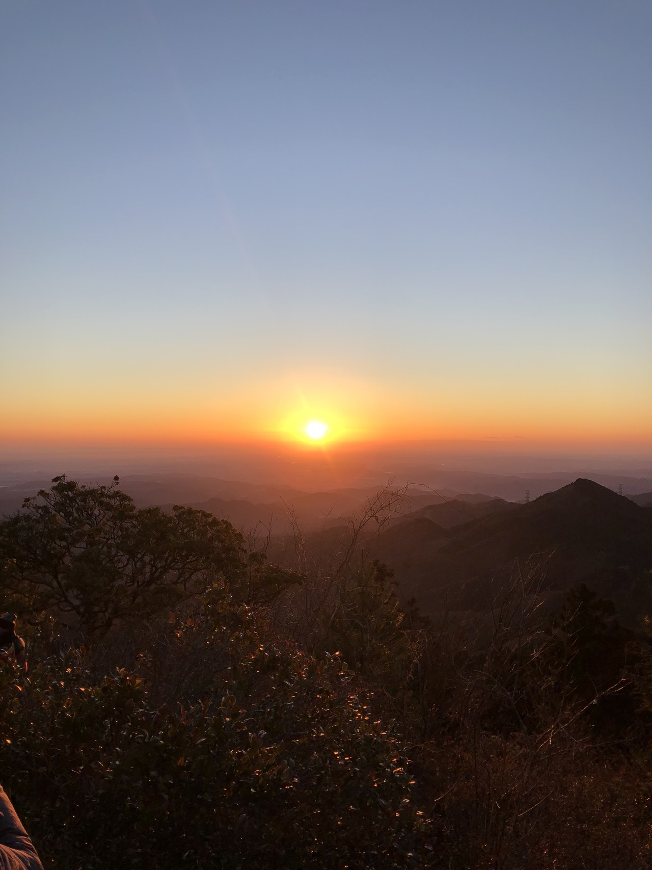 日の出山から初日の出 Imosyoさんの大岳山 御岳山 御前山の活動データ Yamap ヤマップ