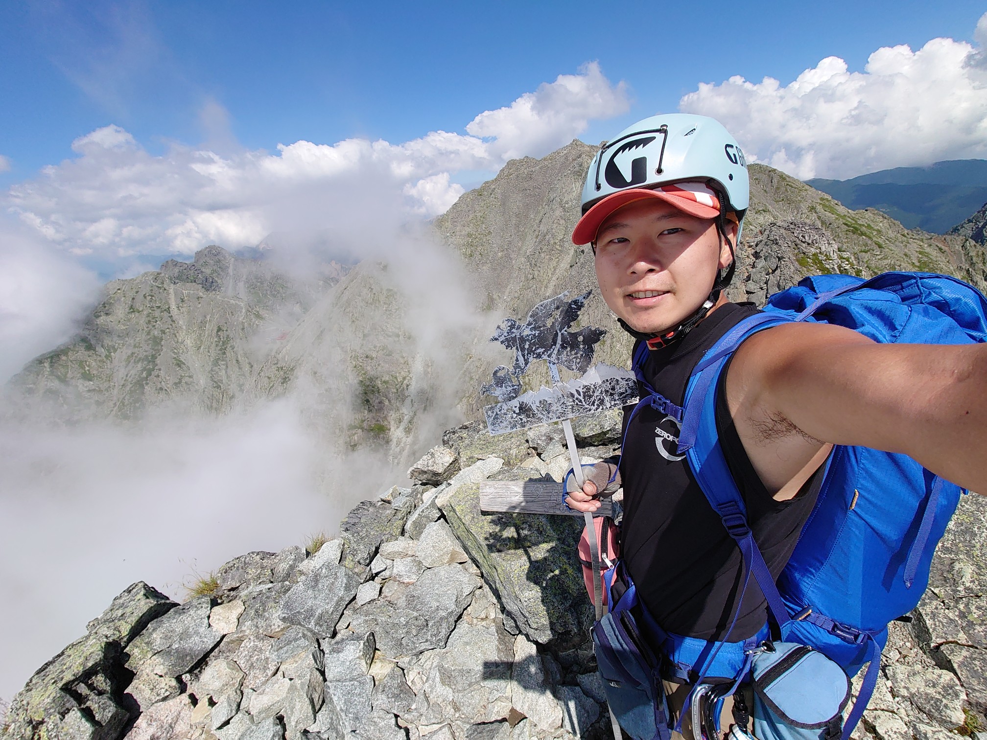 憧れのジャンダルム 北アルプスを歩く けーさんの槍ヶ岳 穂高岳 上高地の活動データ Yamap ヤマップ