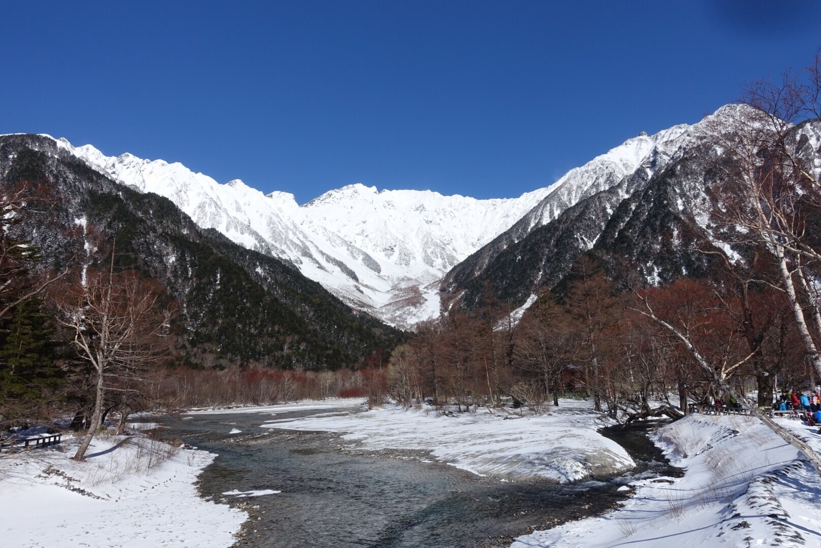 冬の上高地(2018年1月) / Kimさんの槍ヶ岳・穂高岳・上高地の活動データ YAMAP / ヤマップ