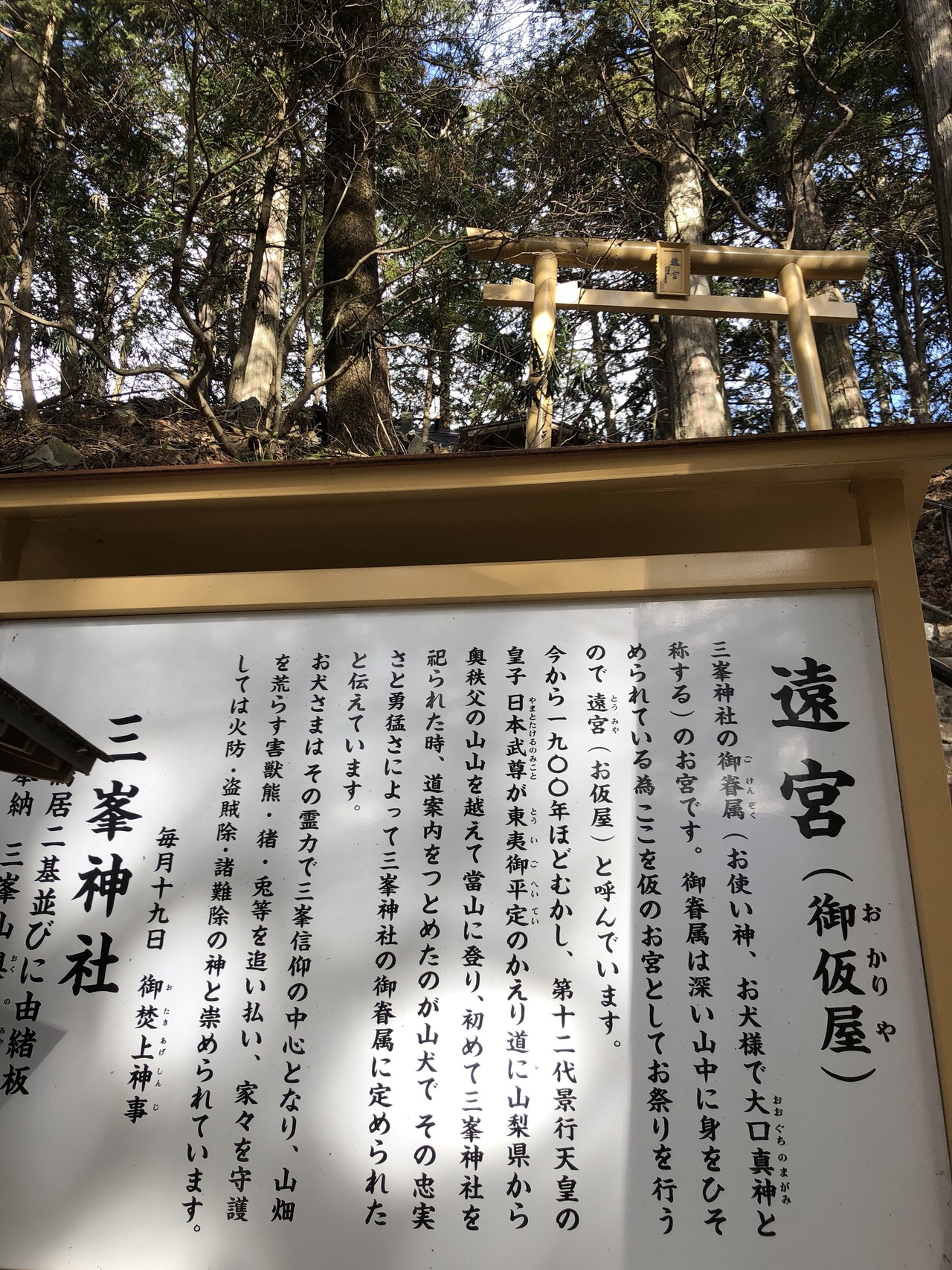 1 12 13 埼玉 三峯神社 妙法ヶ岳 桔梗巡礼パパさんの秩父御岳山 鞍掛山の活動日記 Yamap ヤマップ