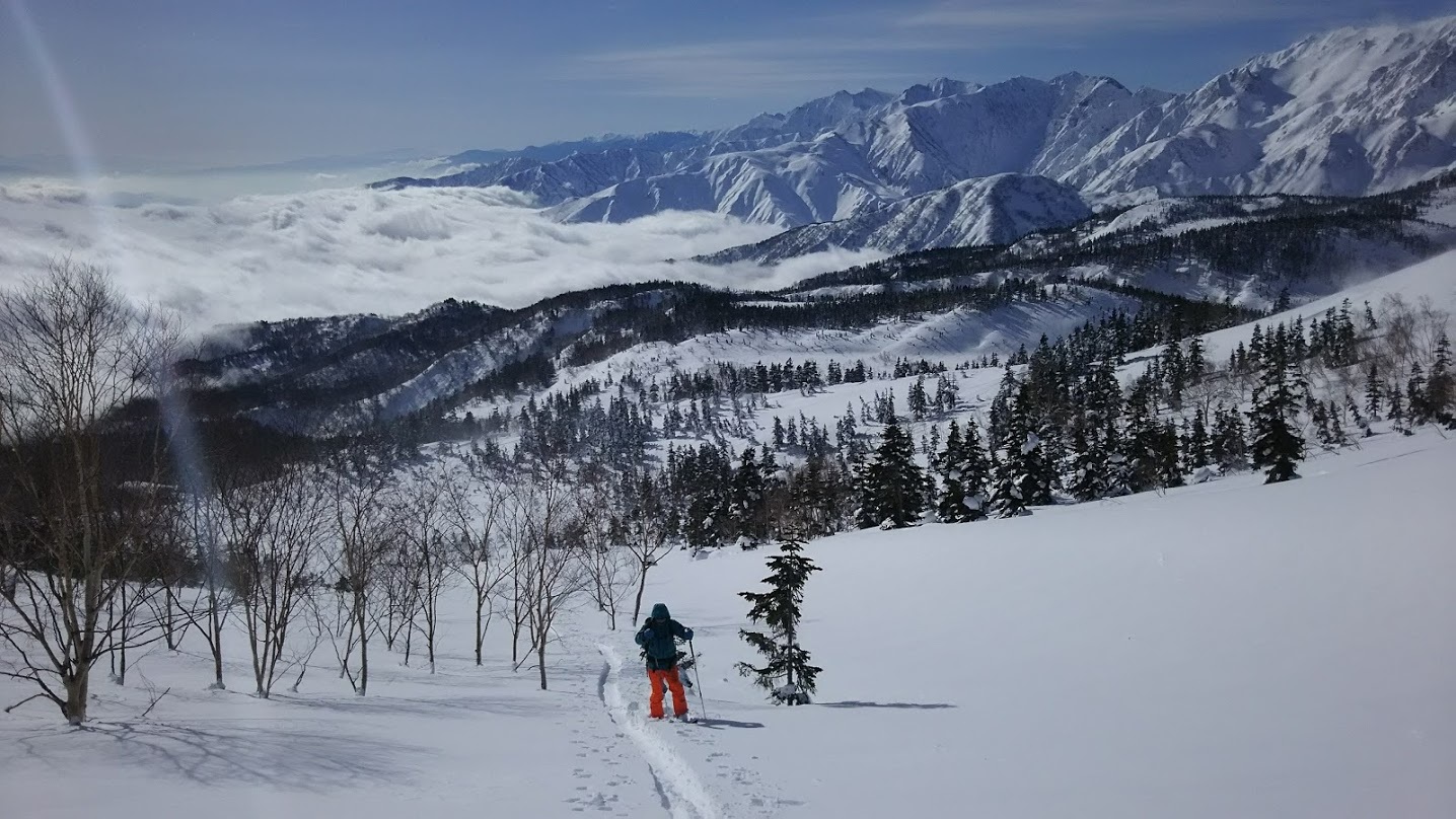 栂池 親沢源頭 黒川沢 白馬乗鞍スキー場 Jotenkiさんの栂池高原スキー場の活動データ Yamap ヤマップ