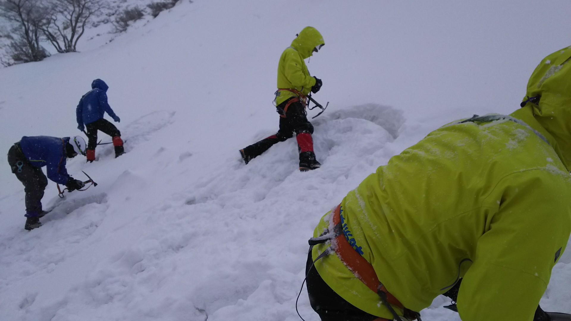 冬季山岳救助訓練18第1回 やまけいさんの三嶺 天狗塚 石立山の活動データ Yamap ヤマップ