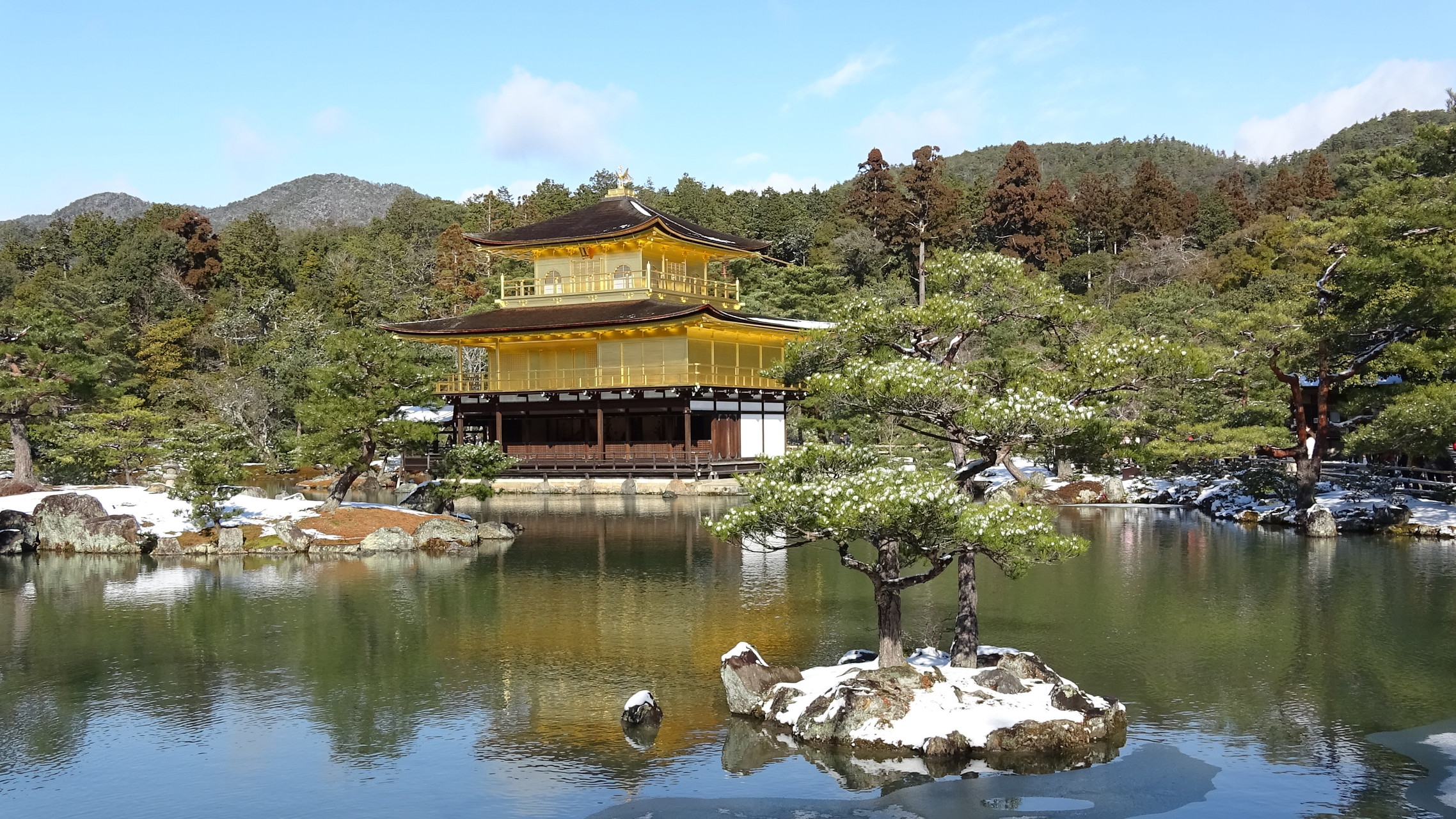 京都の冬 金閣寺 龍安寺散策 Cat Ministerさんの京都市の活動日記 Yamap ヤマップ