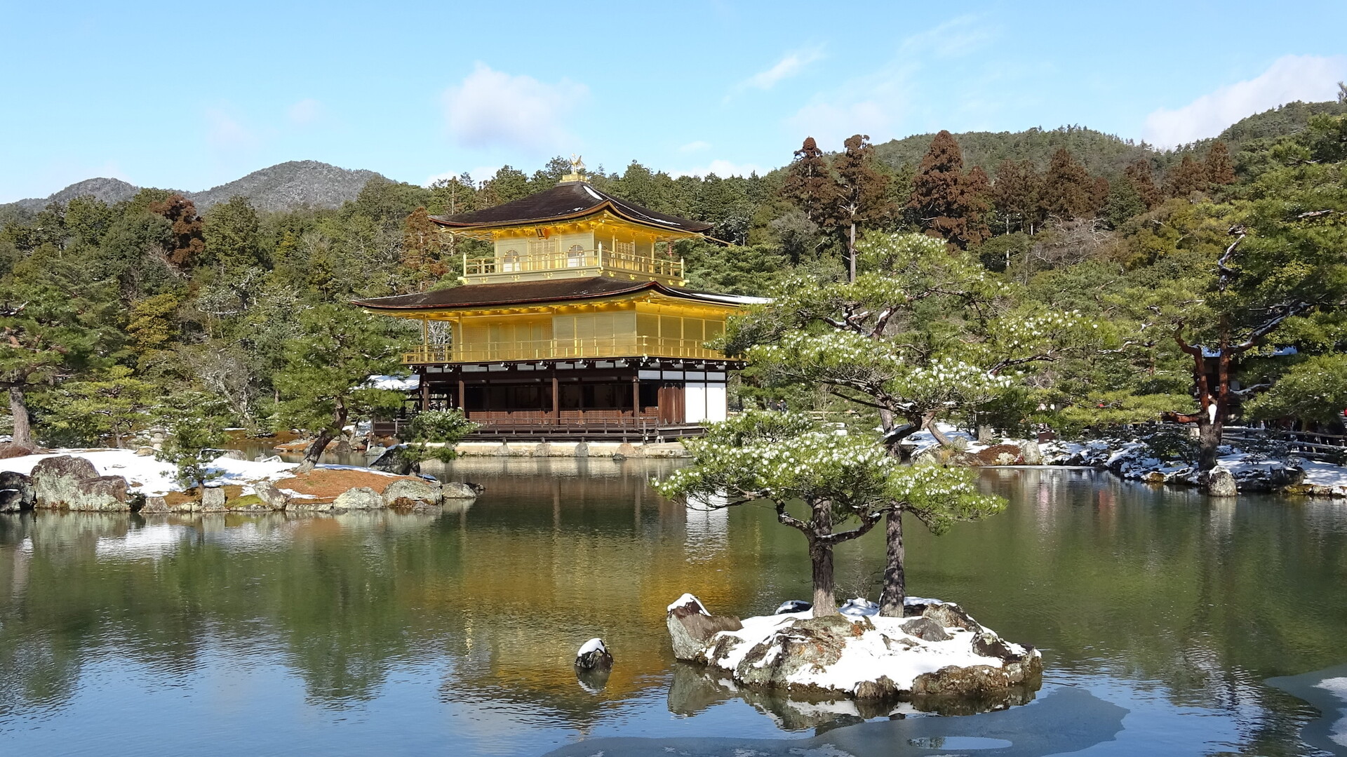 京都の冬 金閣寺 龍安寺散策 Cat Ministerさんの京都市の活動日記 Yamap ヤマップ