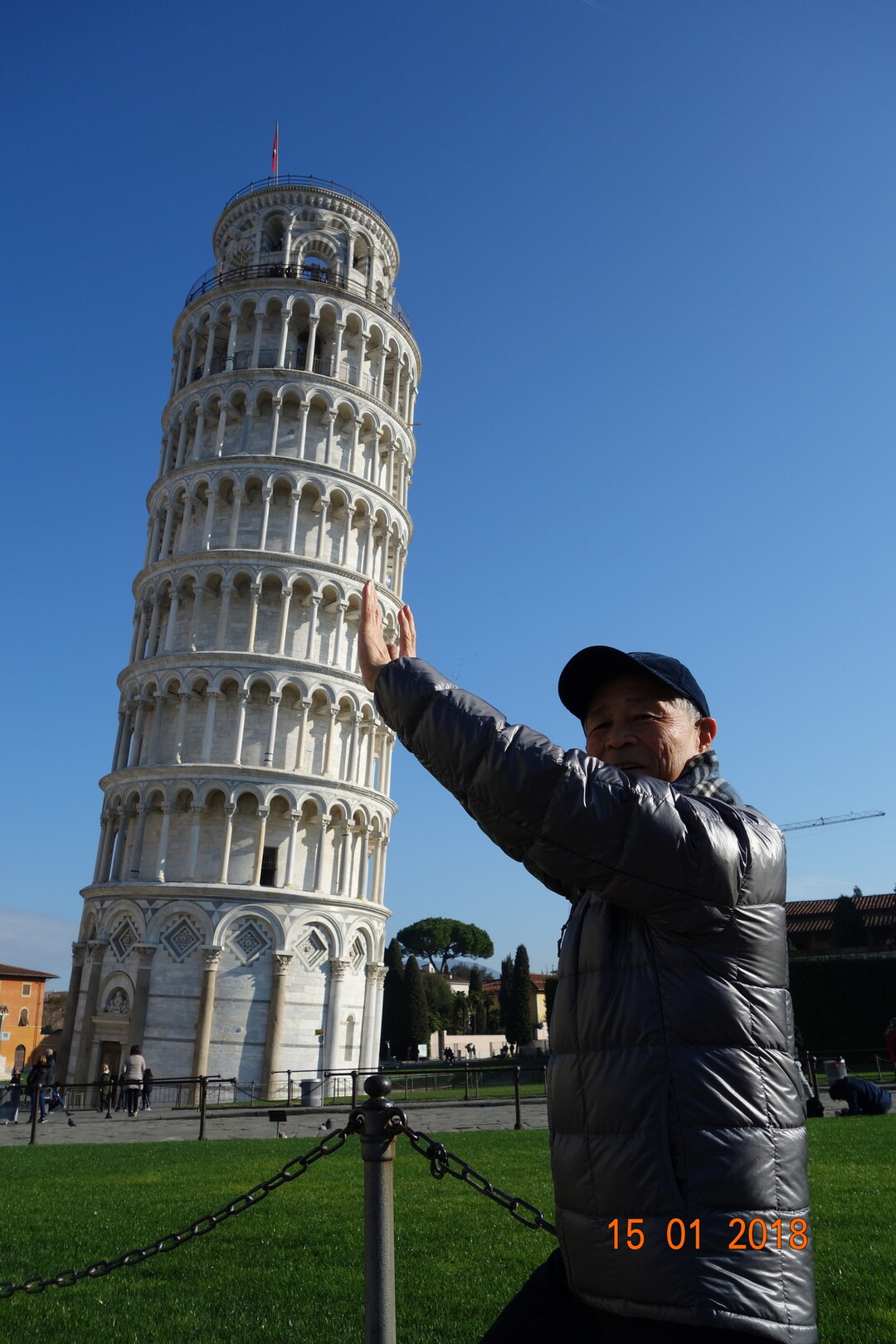 イタリア ピサ観光 ピサの斜塔 亀ちゃんさんのフィレンツェの活動データ Yamap ヤマップ