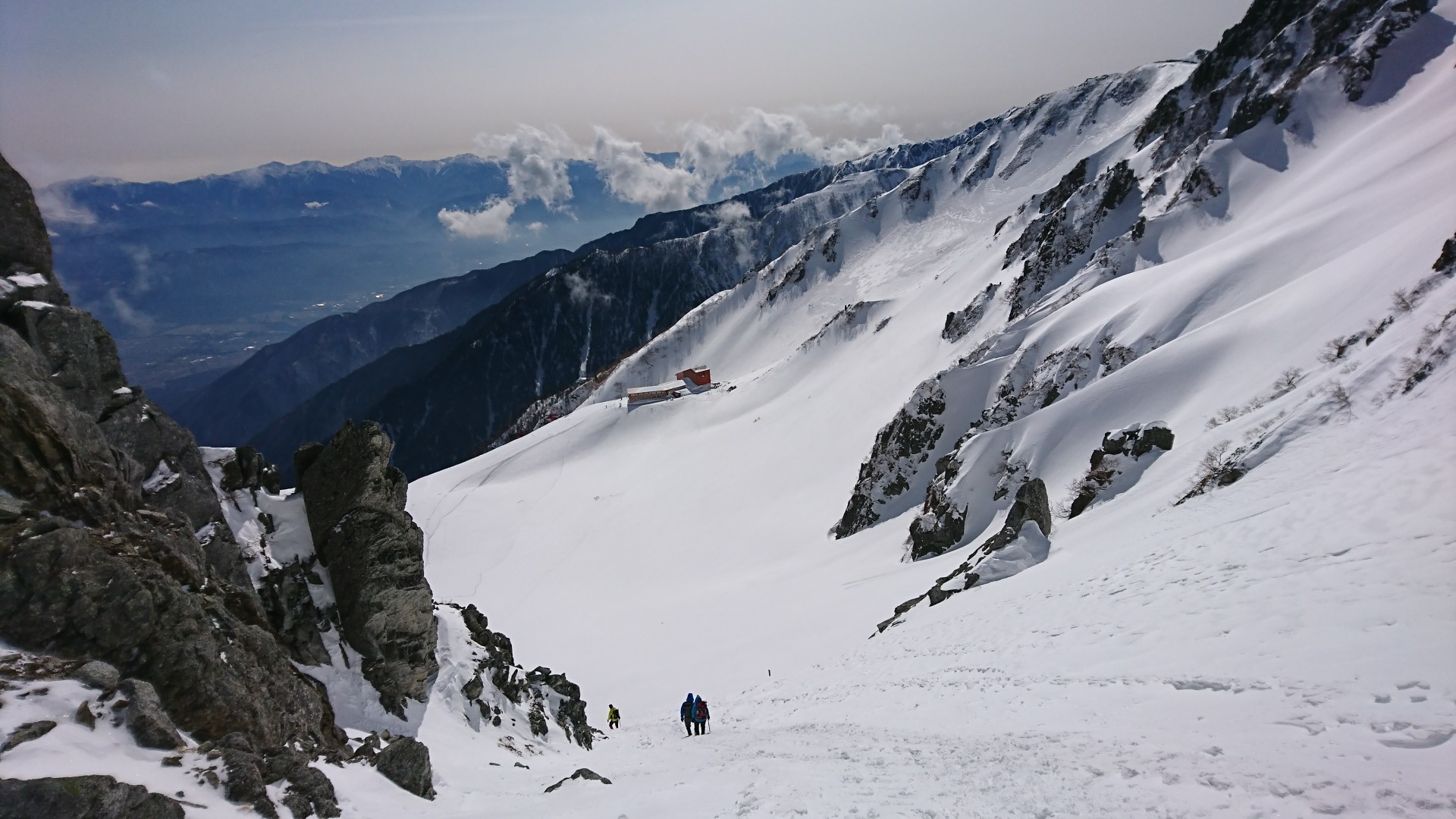 晴天と強風の厳冬期木曽駒ヶ岳ピストンは 本当に厳しかった イッセイさんの木曽駒ヶ岳 空木岳 越百山の活動データ Yamap ヤマップ