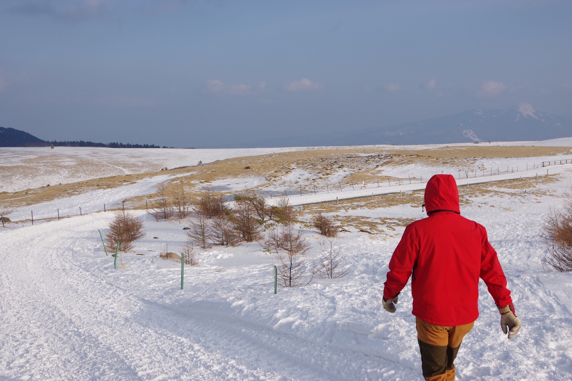 美ヶ原 雪と枯れ草が美しい美ヶ原高原 こうさんの美ヶ原の活動データ Yamap ヤマップ