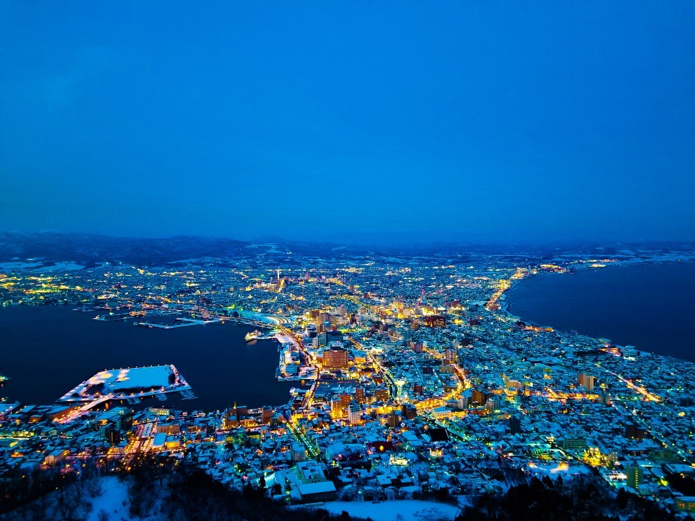 自分の足で登る 冬の函館山 おてらさんの函館市の活動データ Yamap ヤマップ