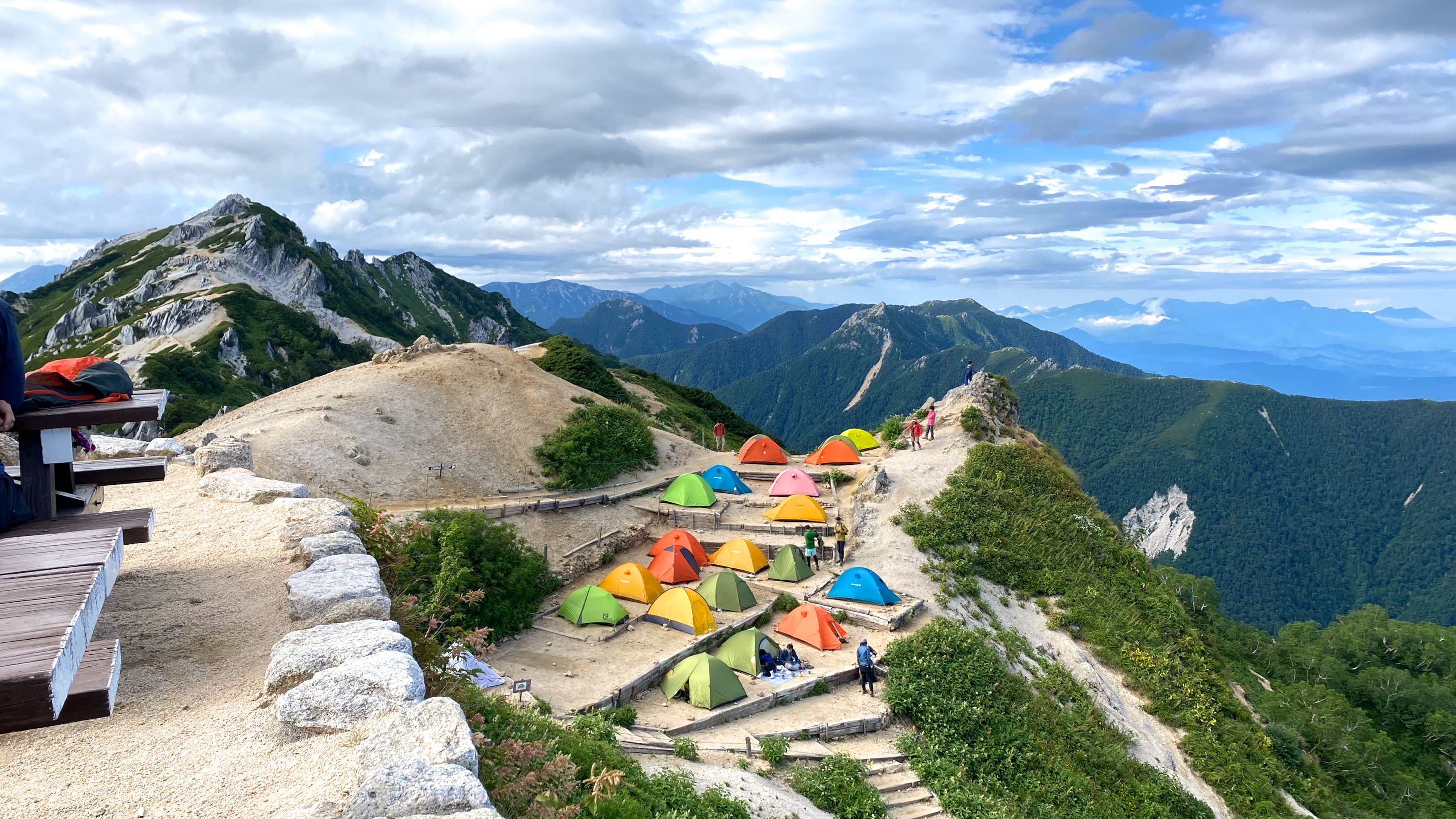 パノラマ銀座テント泊縦走 1日目 燕岳 Jg1xraさんの常念岳 大天井岳 燕岳の活動データ Yamap ヤマップ