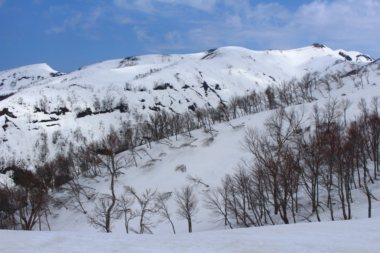 東洋一の雪庇とは ぐる り守門岳周回 トシーさんの守門岳 大岳 網張山の活動データ Yamap ヤマップ