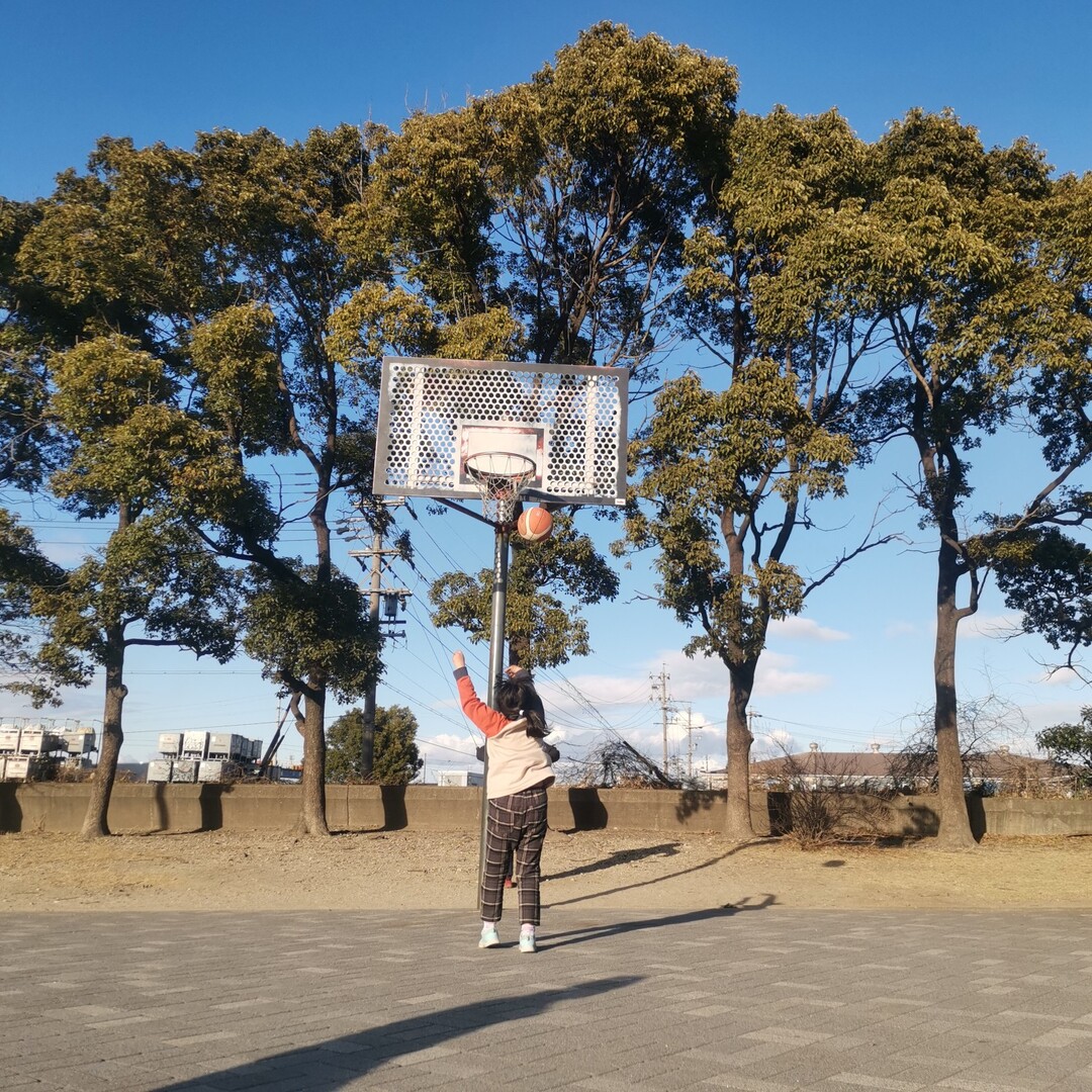 バスケ練習 元浜公園 りえちゃんさんのウォーキングの活動日記 Yamap ヤマップ