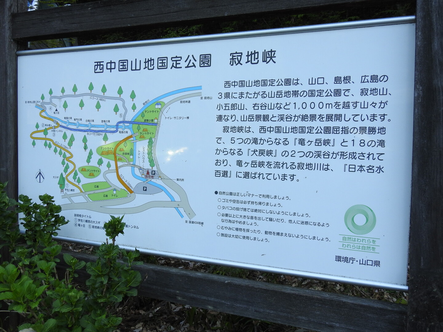 山口県岩国市 寂地山 寂地峡案内所 発着 樹海の放浪者さんの吉和冠山 安芸冠山 広高山 寂地山の活動データ Yamap ヤマップ