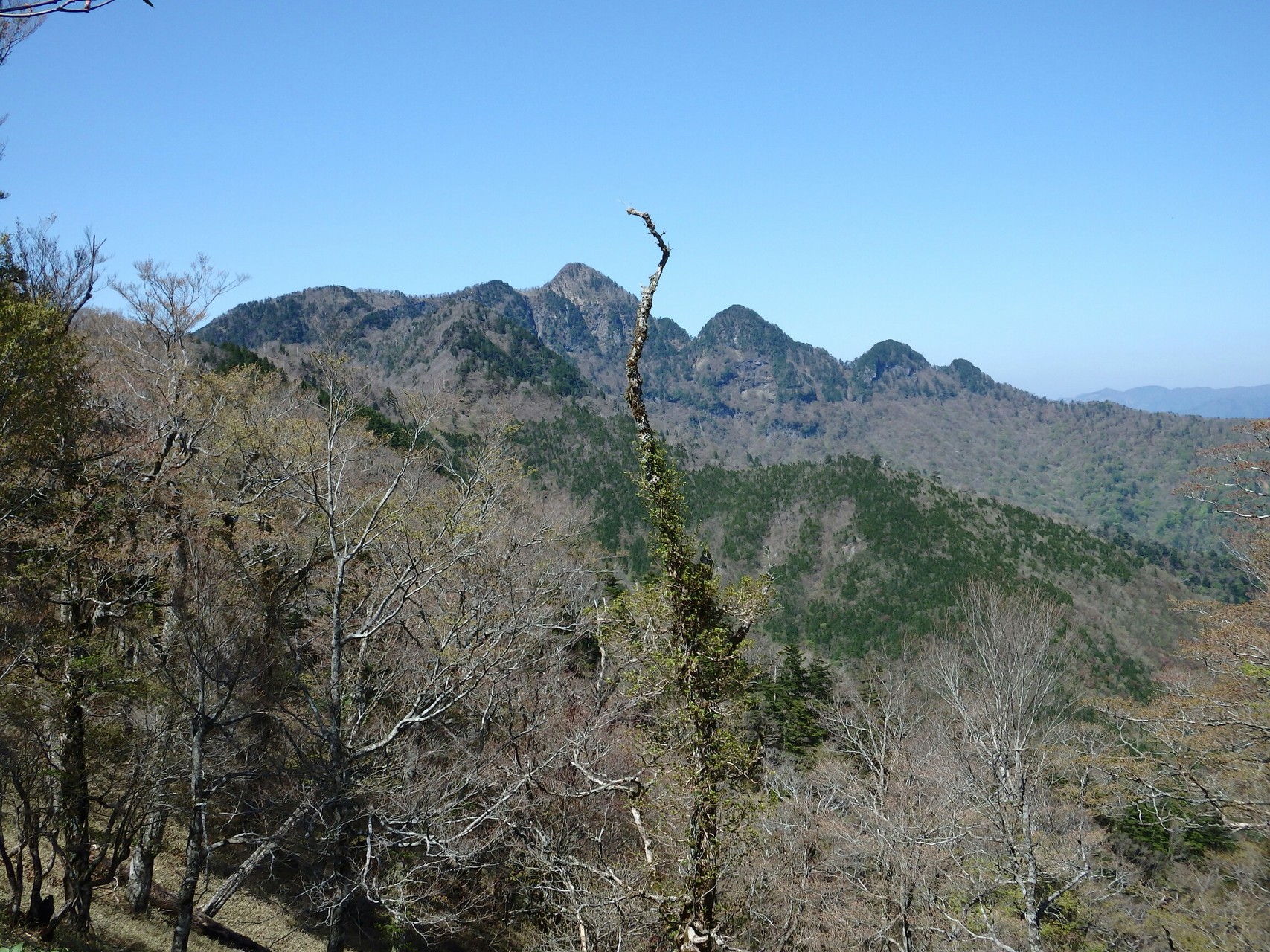大峰山脈の行者還岳に行ってきました てるちゃんさんの八経ヶ岳の活動データ Yamap ヤマップ