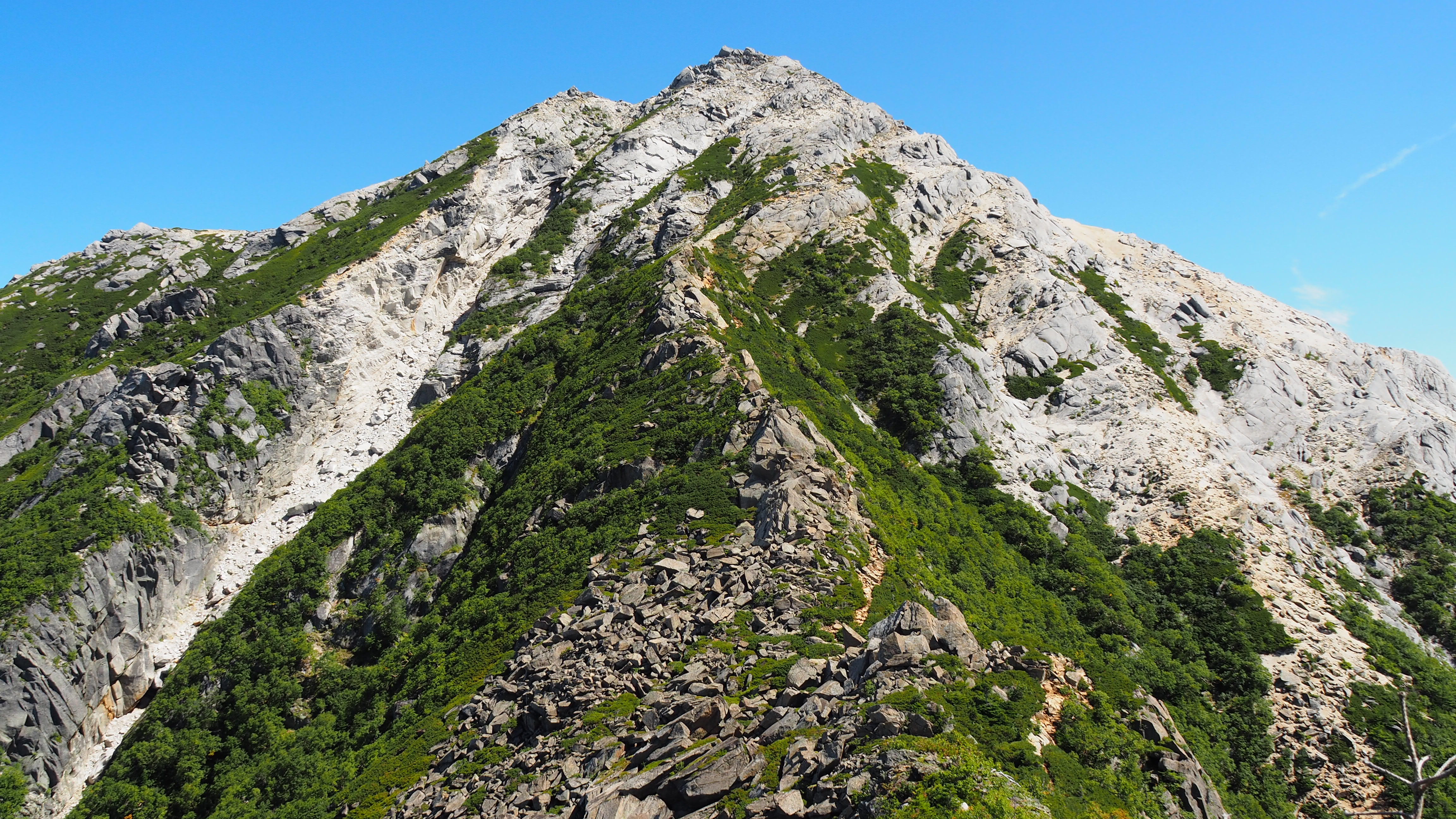 北岳・甲斐駒と黒部の岩場 北岳·甲斐駒と黒部の岩場