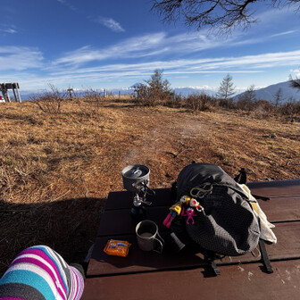 15:00前に下山できたのでもう一度Break time