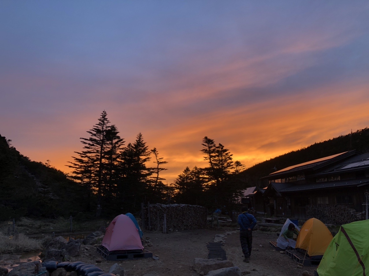 黒百合ヒュッテでテント泊 にゅう Nanminさんの八ヶ岳 赤岳 硫黄岳 天狗岳 の活動データ Yamap ヤマップ