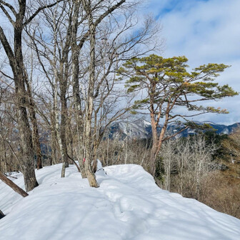 蘇武岳 晴れ間が出てきて気温も上昇！
足元の雪が更にユルユルに🤣