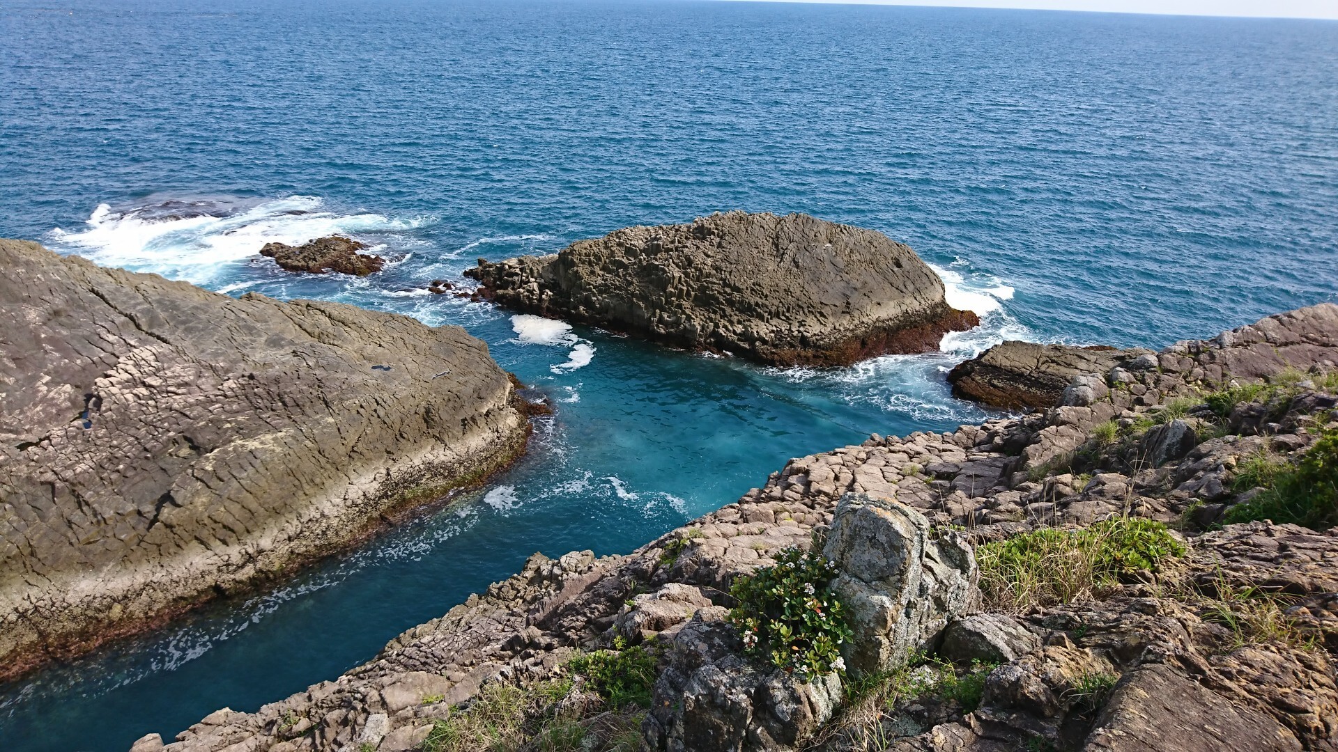 冠ついでに海を見に日向岬 クルスの海 へ 徳マンさんの冠岳 宮崎県 の活動日記 Yamap ヤマップ