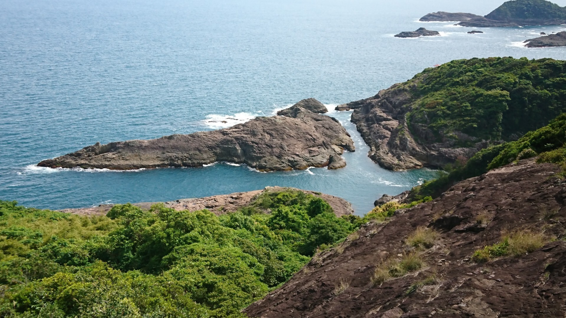 冠ついでに海を見に日向岬 クルスの海 へ 徳マンさんの冠岳 宮崎県 の活動日記 Yamap ヤマップ