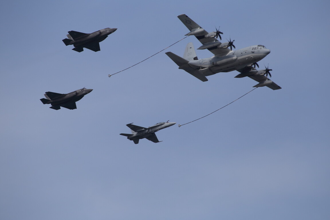 岩国基地フレンドシップデー18 オスプレイ F 35b大暴れ Yavさんの岩国市 岩国エリアの活動日記 Yamap ヤマップ