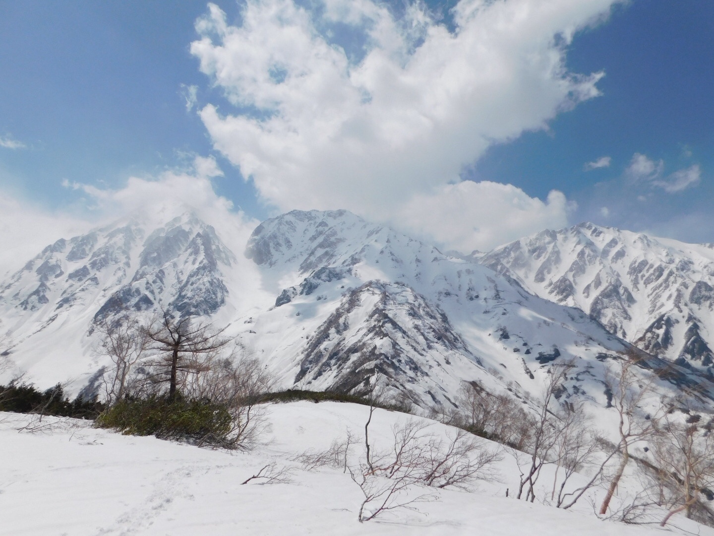 白馬岳前衛の小日向山 暁のtail Enderさんの白馬岳 小蓮華山の活動データ Yamap ヤマップ
