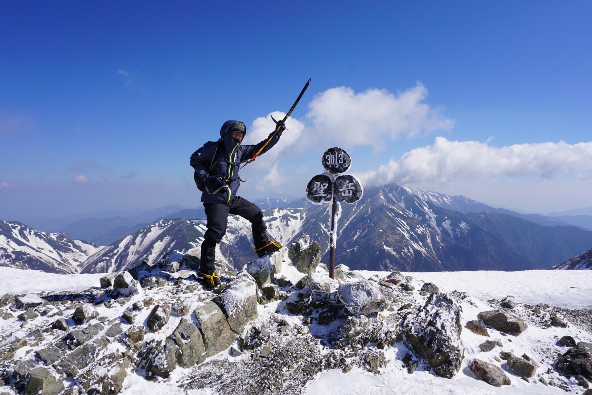 Gw後半は南アルプス聖岳へ あだちさんの聖岳 大沢岳 光岳の活動データ Yamap ヤマップ