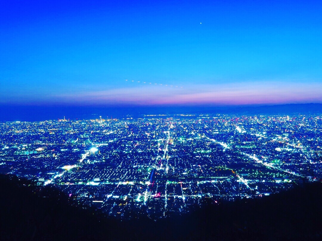 昼から生駒山を楽しむ そして夜景 草人間2代目さんの生駒山 神津嶽 大原山の活動日記 Yamap ヤマップ