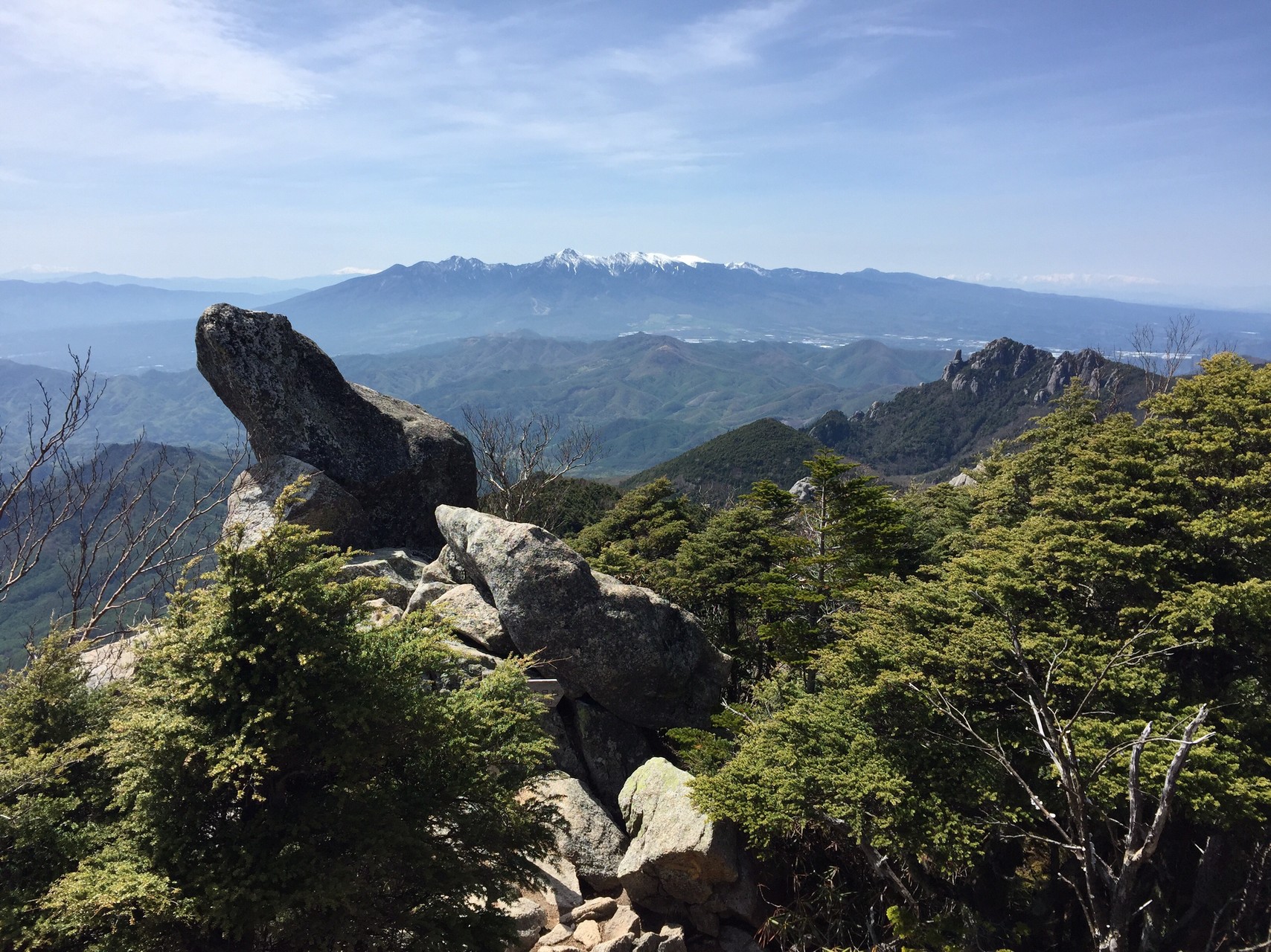 日本百名山 瑞牆山 金峰山 山梨百名山 日帰り縦走 18 Mametaro Shibaさんの瑞牆山 金峰山の活動データ Yamap ヤマップ
